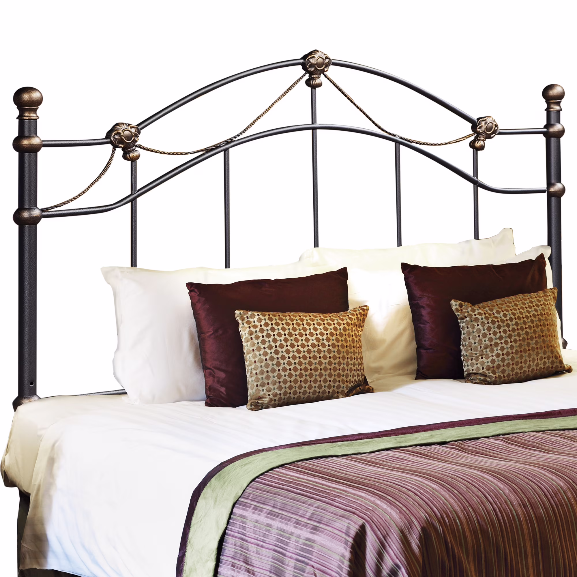 Monarch Specialties Bed Queen Or Full Size, Black Headboard Or Footboard