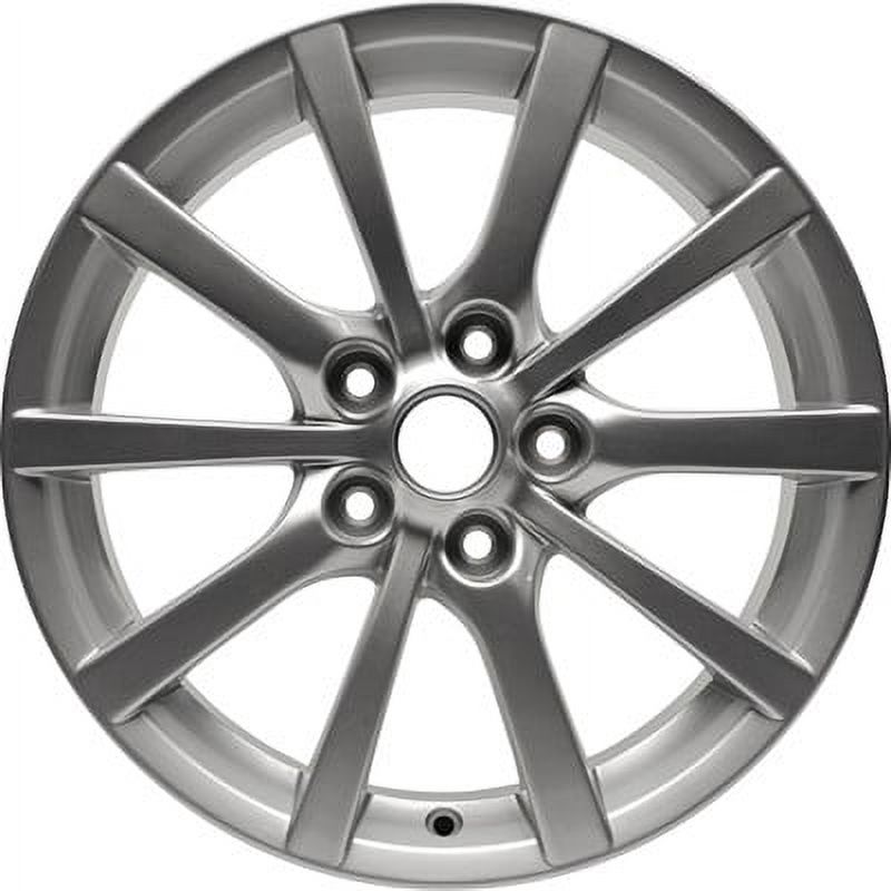 KAI 17 X 7 New Aluminum Alloy Wheel Replica, All Painted Silver, Fits 2006-2010 Mazda MX5 Miata
