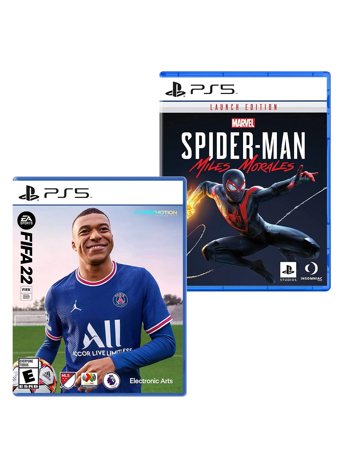 FIFA 22 and Marvel's Spider-Man: Miles Morales Bundle for Playstation 5