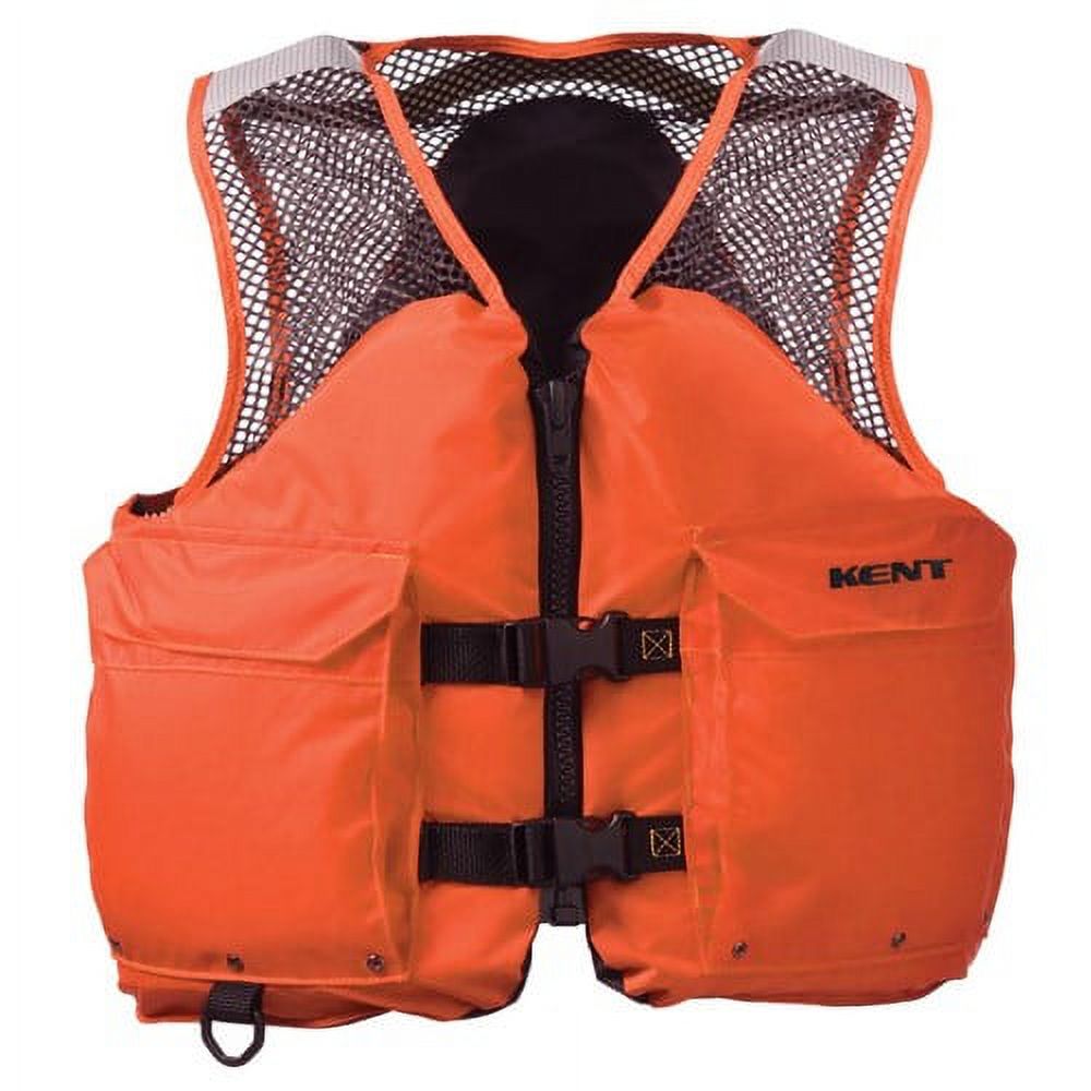 Kent Safety Life Jacket,Orange,Fabric,2XL  150800-200-060-20