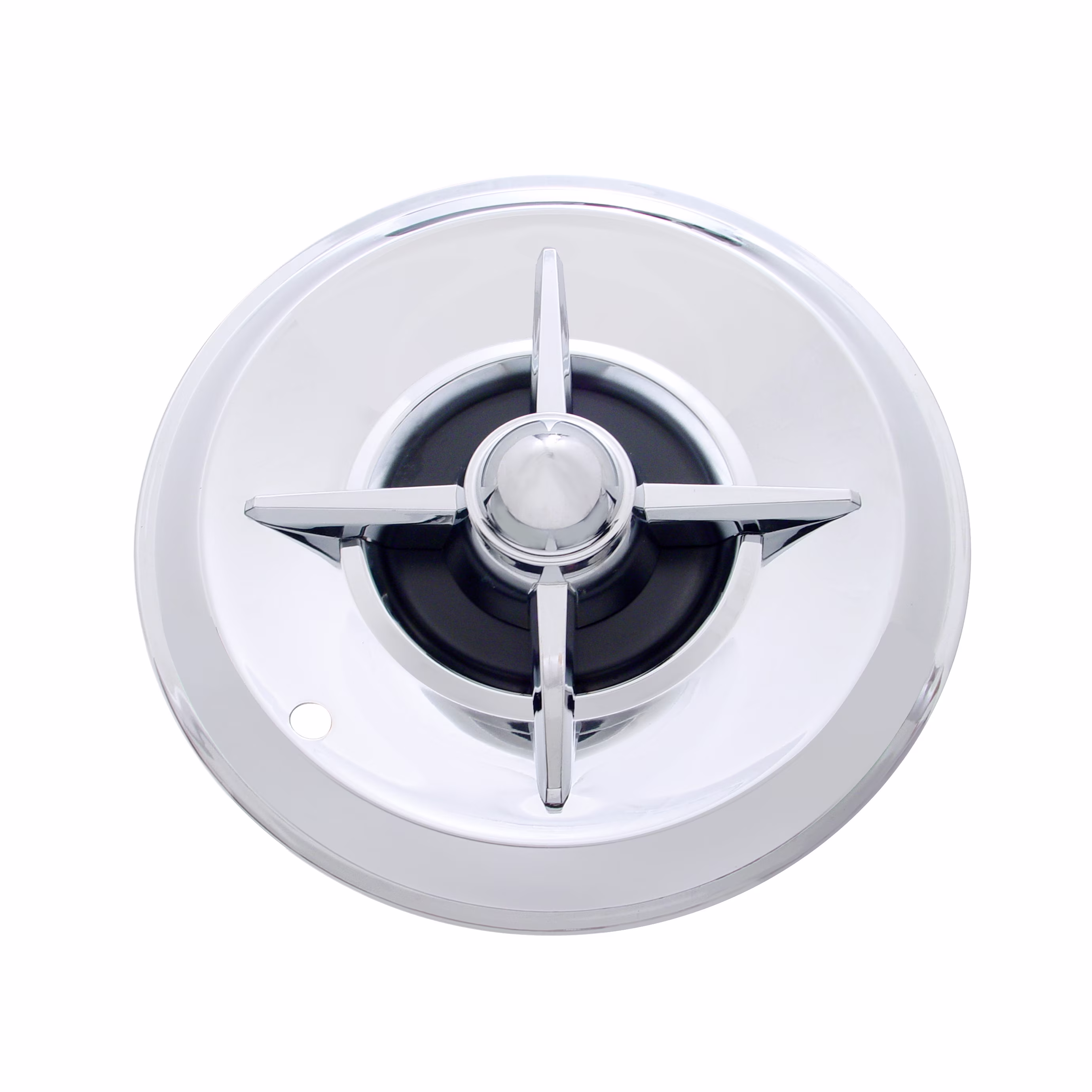 United Pacific C5030 15 inch Chrome Lancer Hub Cap (4 Piece Set)