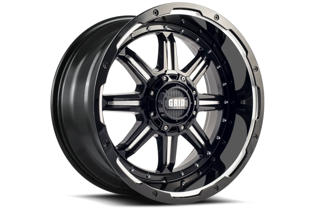 Grid Custom Wheel for 18x9 Inch Gloss Black 118927M157