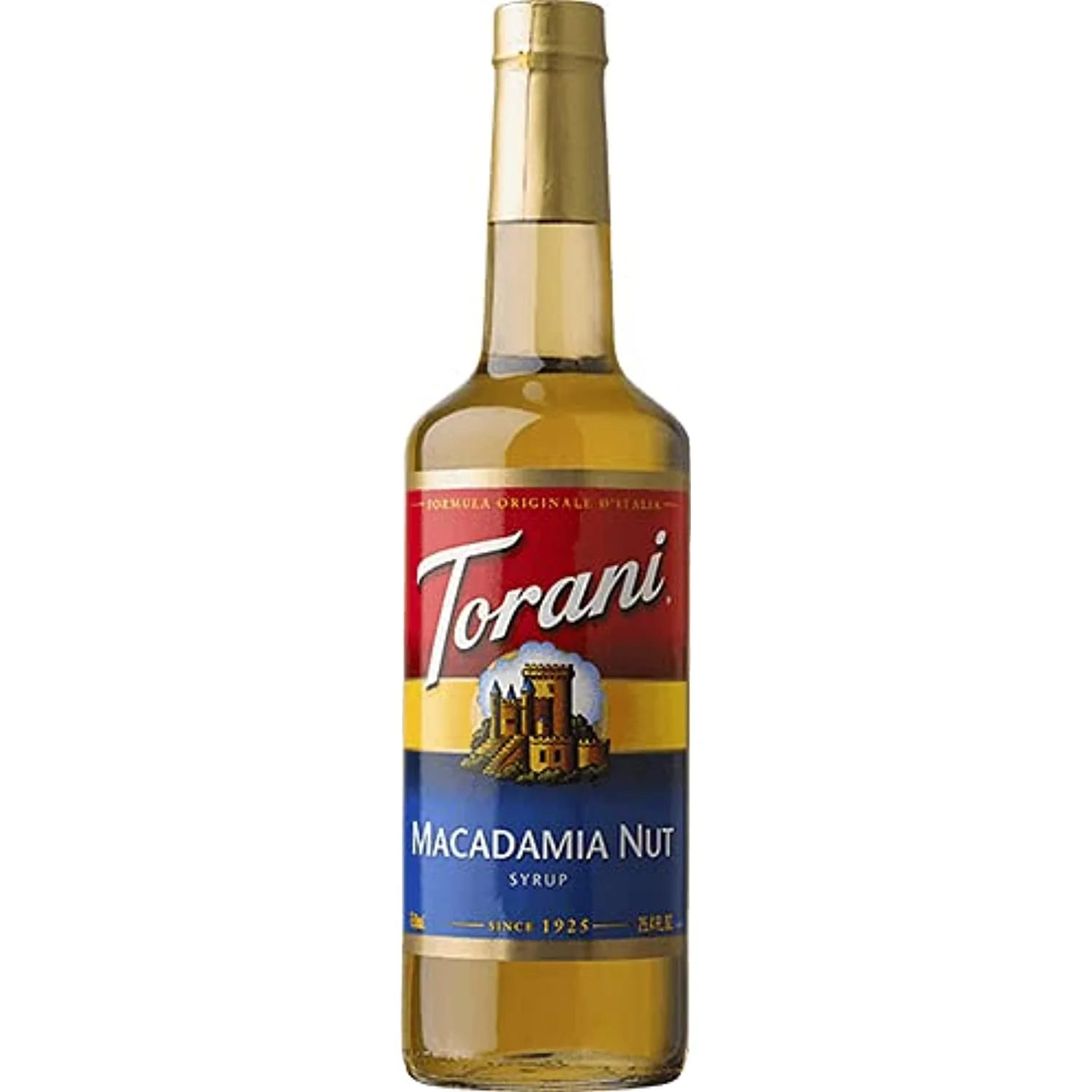 Torani Hawaiian Syrup Variety Pack Of 6 - Macadamia Nut, Pineapple, Coconut, Mango, Guava & Passion Fruit (750 Ml Ea Bottle)
