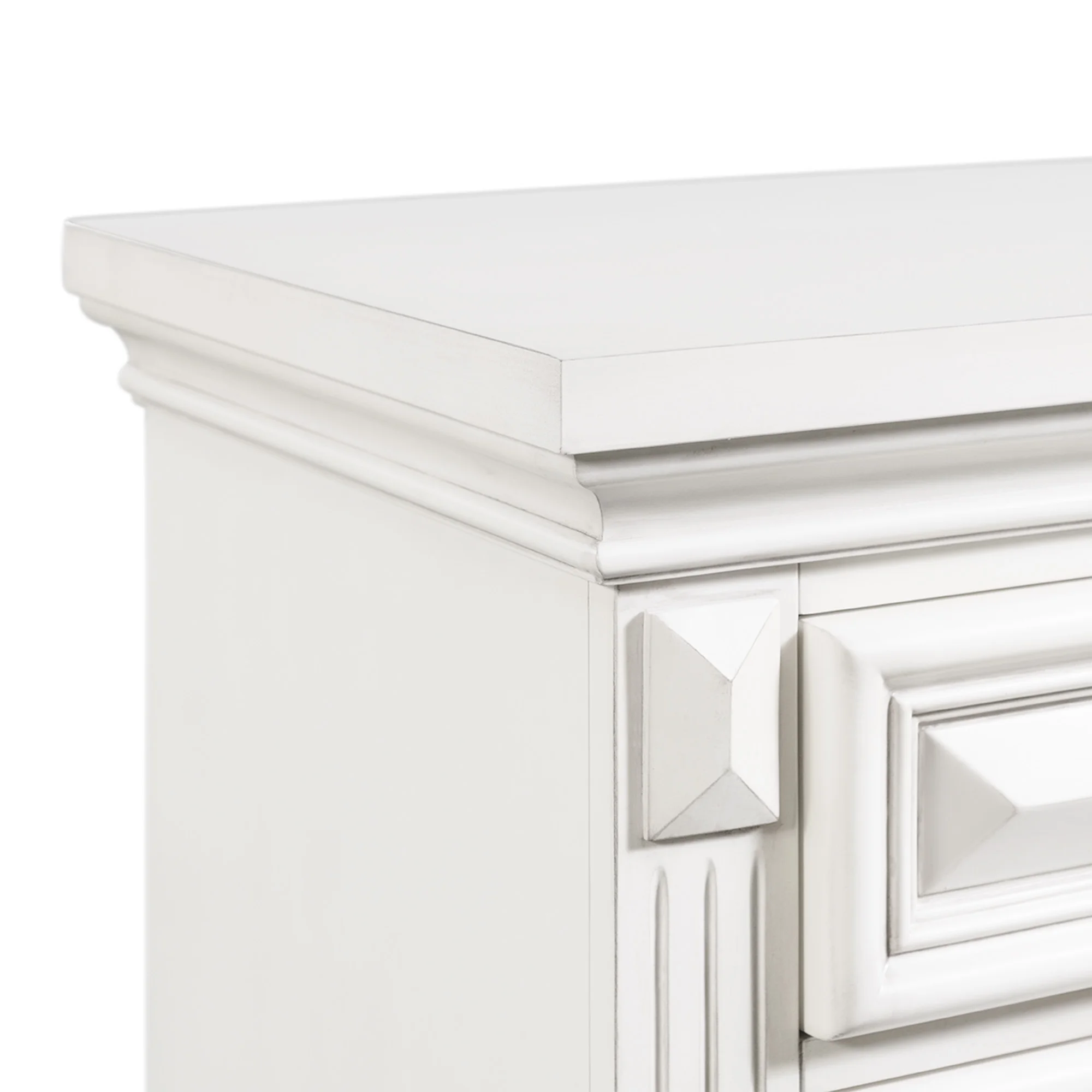 Picket House Furnishings Trent 2-Drawer Nightstand in White