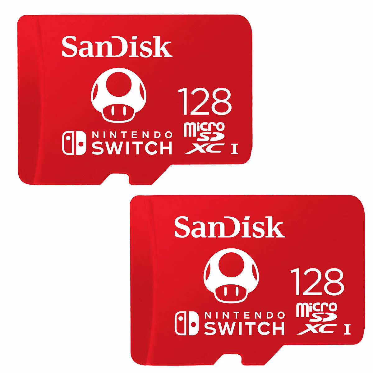 SanDisk 128GB microSDXC Card for the Nintendo Switch - 2-Pack