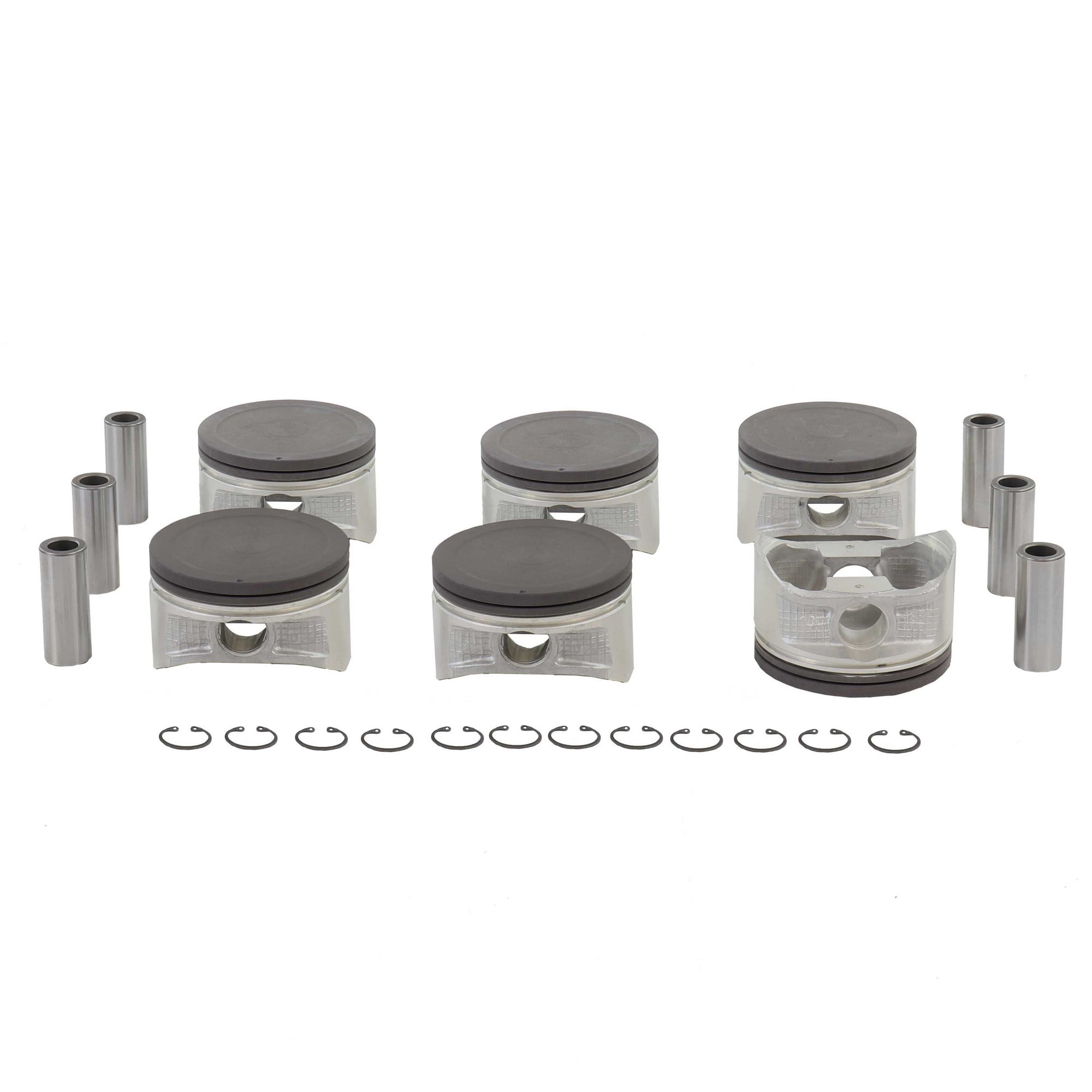 DNJ P632 Std. Complete Piston Set Fits Cars & Trucks 95-99 Infiniti Nissan Maxima 3.0L DOHC 24v