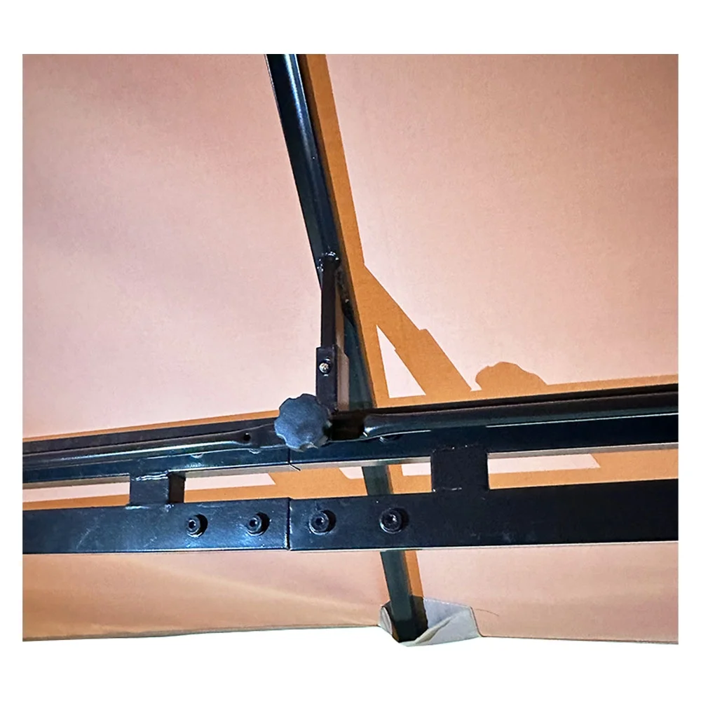 Garden Winds Replacement Canopy Top Cover Compatible with The Grand Patio 10' X 13' Gazebo - RipLock 350 - Slate Gray