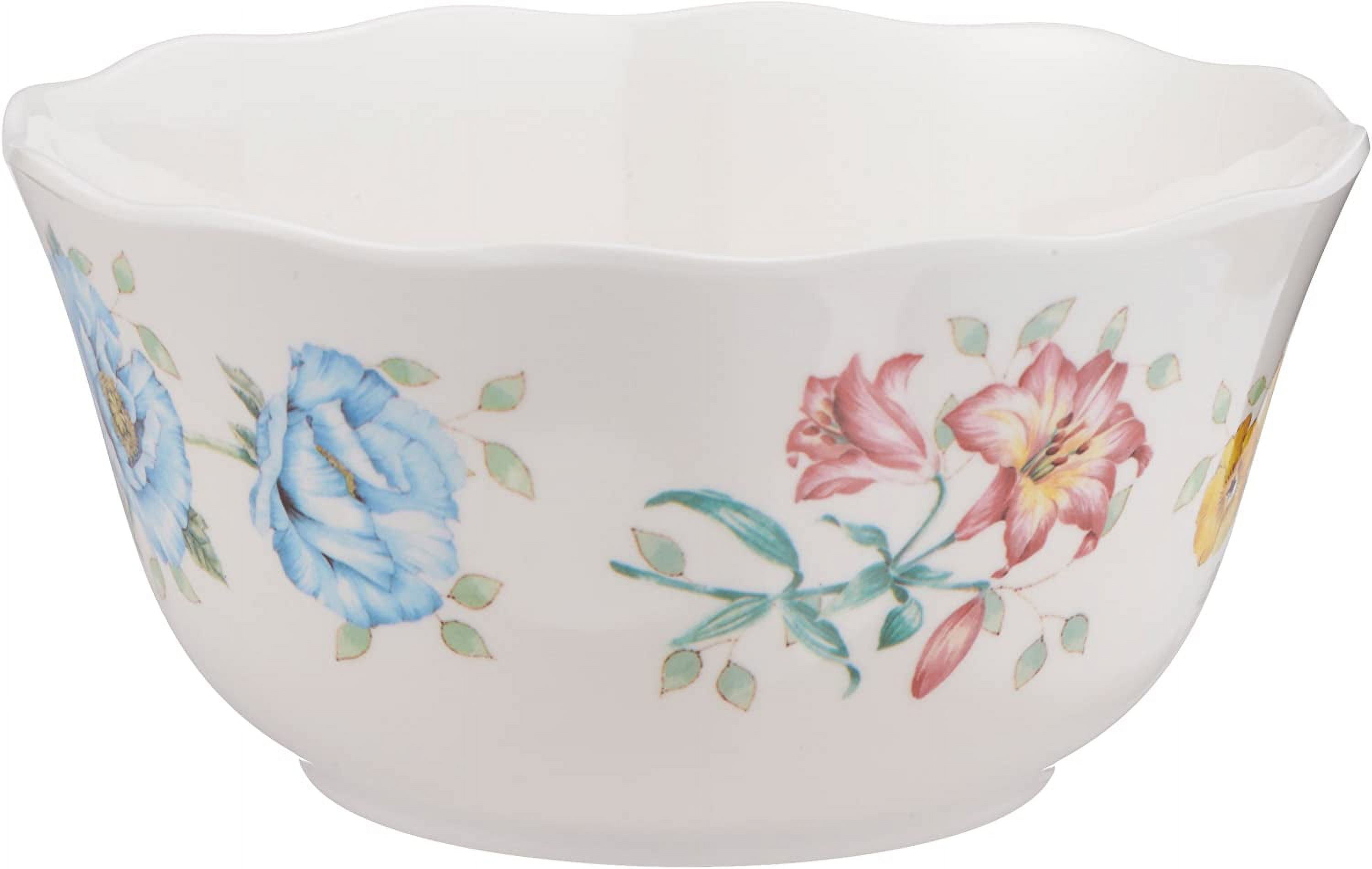 Lenox Butterfly Meadow Melamine All-Purpose Bowl, 0.30 LB, Multi