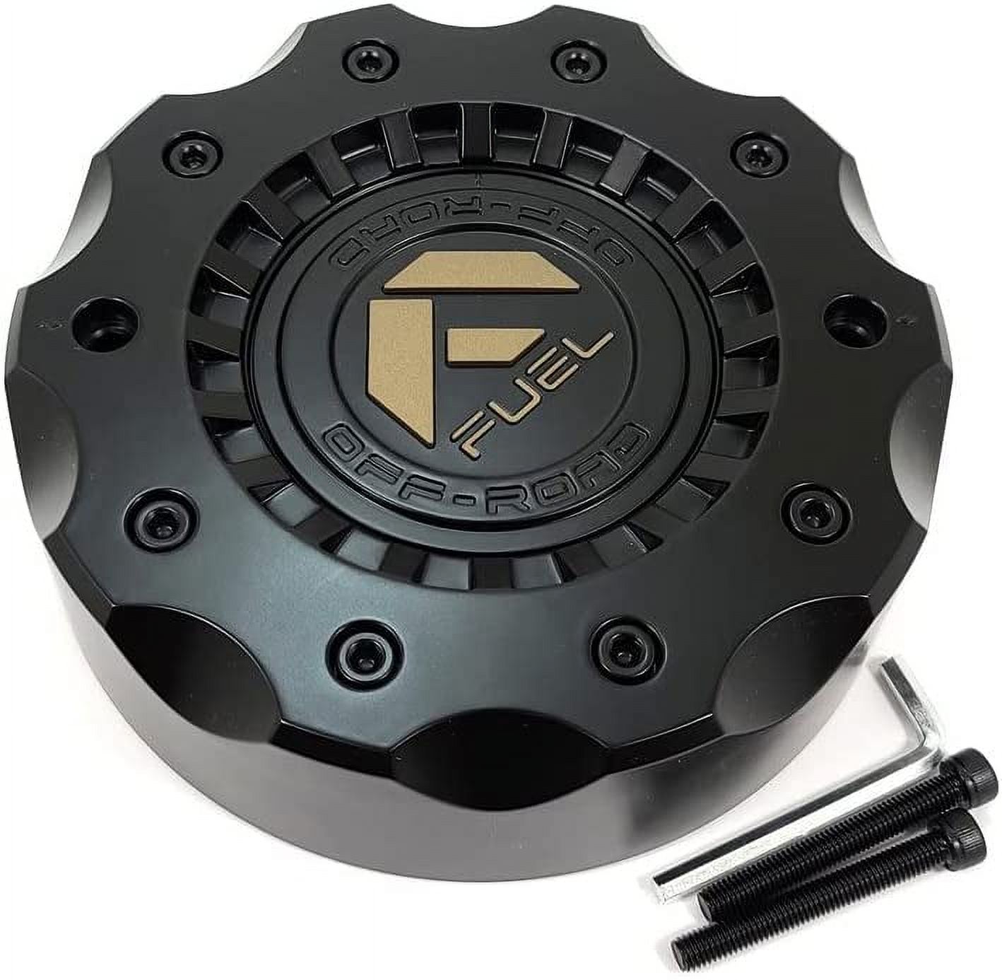 Fuel Off-Road Wheels Matte Black Wheel Center Hub Cap 8-1/2