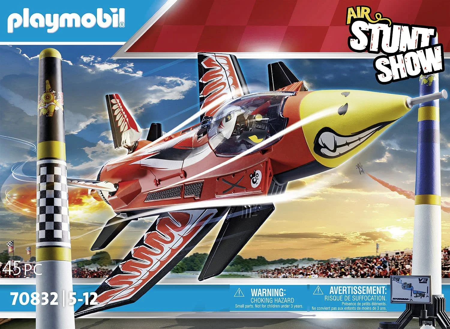 Playmobil Air Stunt Show Eagle Jet