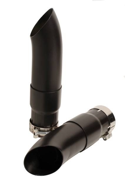 Radiant Cycles Shorty GP Exhaust for 2001- 2006 Ducati Monster M620 620 Black