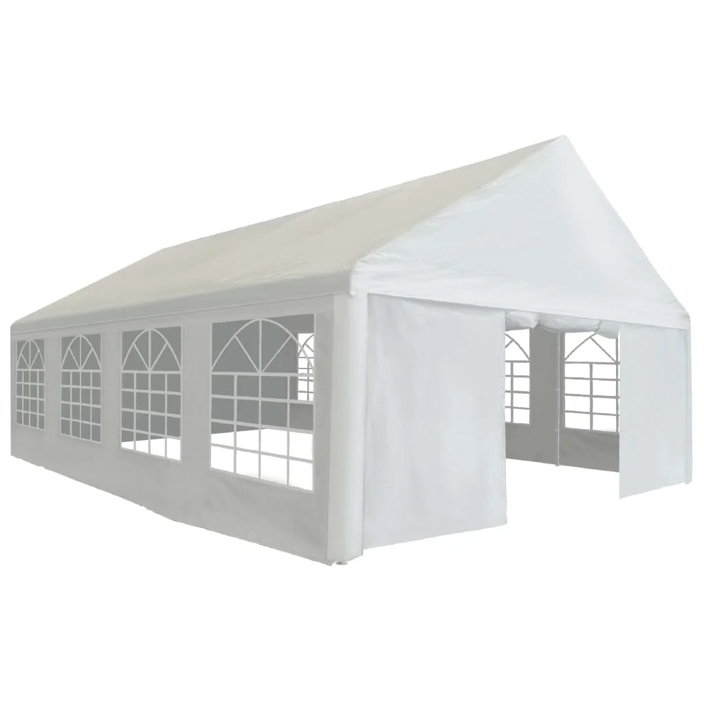 Aibecy Party Tent PE 16.4'x26.2' White