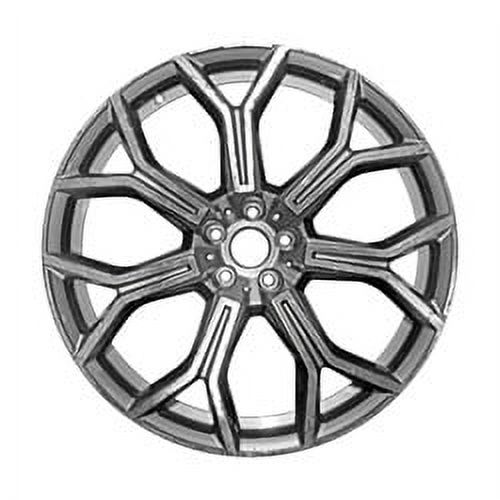 BMW X7 2019 - 2022 MACHINED GREY Factory OEM Wheel Rim (Not Replicas)