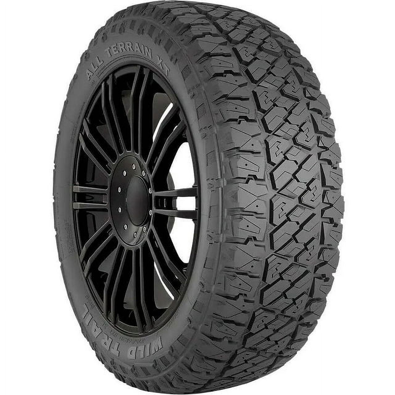 LT285/70R17 WILD TRAIL ALL-TERRAIN XT 10PLY SL 121/118S Fits: 2015-18 Ram 1500 Rebel, 2021-23 Jeep Wrangler Unlimited Rubicon 392