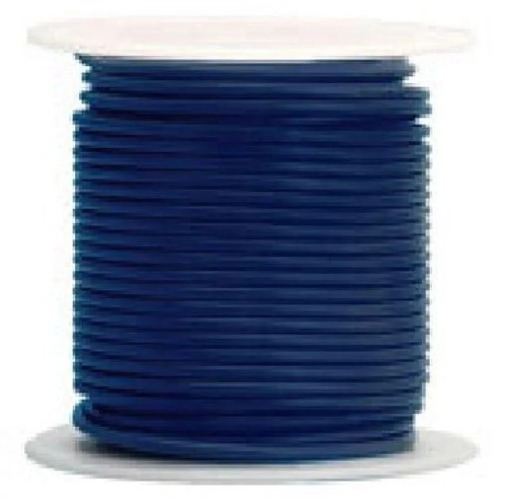 Coleman Cable 14-100-12 Primary Wire, 14-Gauge 100-Feet Bulk Spool, Blue