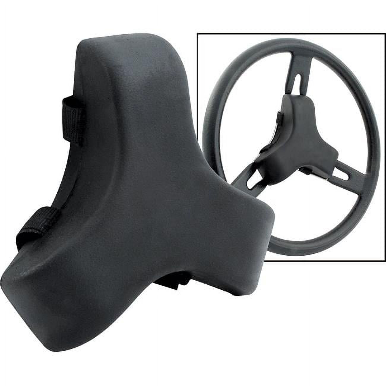 Allstar Performance ALL52322 2 in. Dia. Molded Steering Wheel Pad, Black