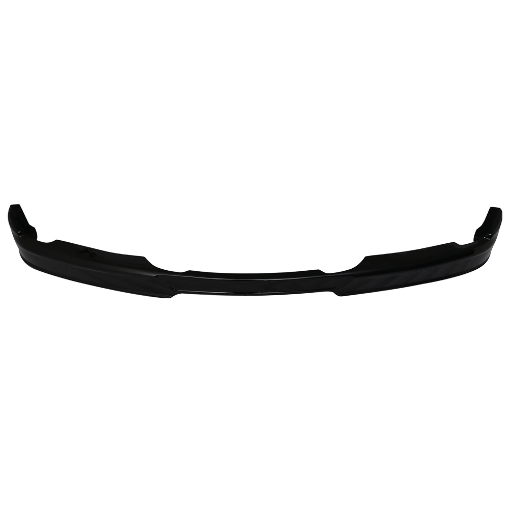 Ikon Motorsports Compatible with 05-08 BMW E90 3 Series AP Style Front Bumper Lip Painted Jet Black #668