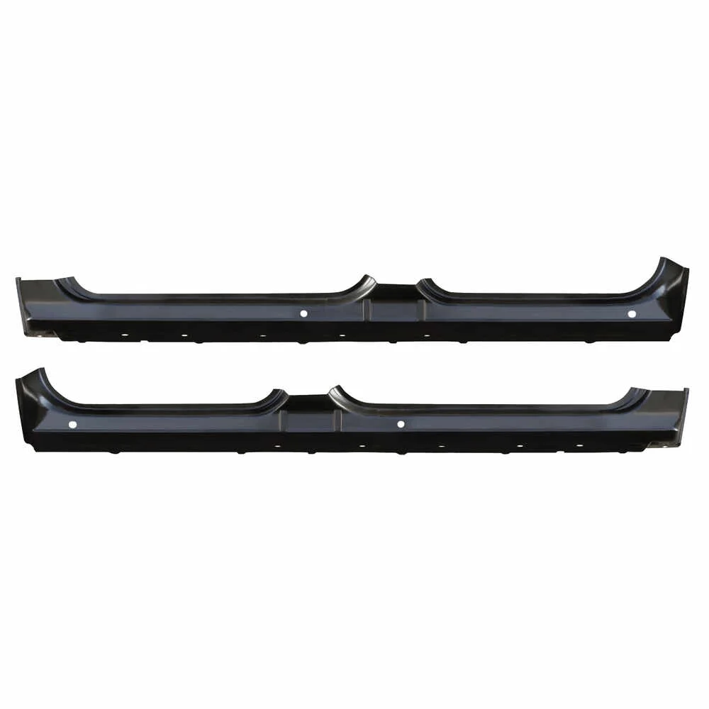 OE Style Rocker Panel - PAIR. Fits 07-13 Chevrolet Pickup Silverado Crew Cab, 07-13 GMC Pickup Sierra Crew Cab