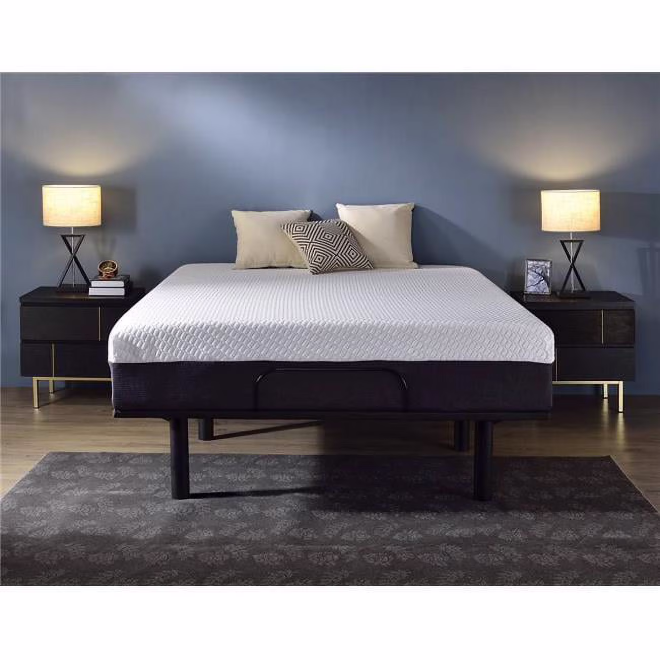 Myco Furniture  Atwood Adjustable Bed Base, Full Size