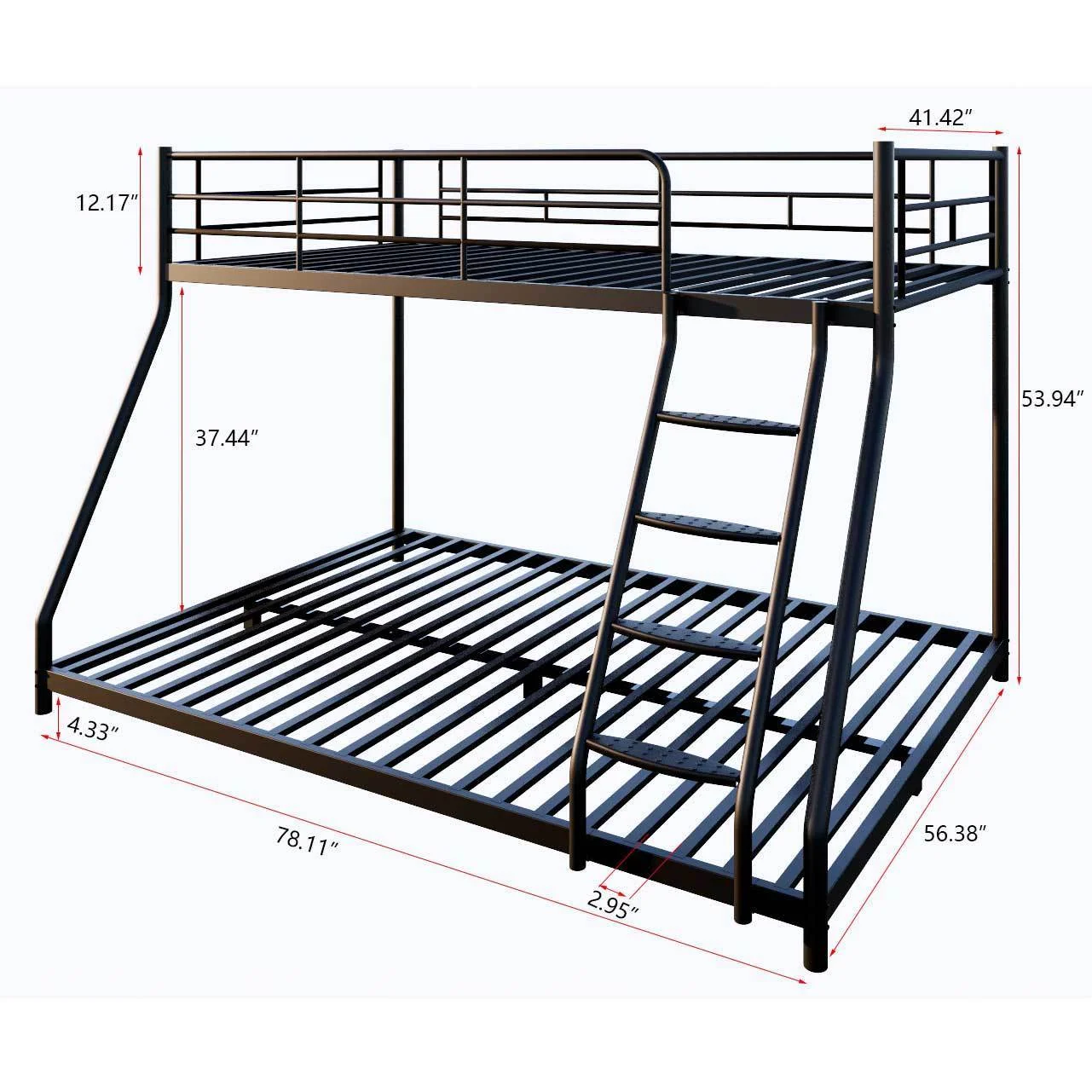 Twin Max Metal Bunk Bed