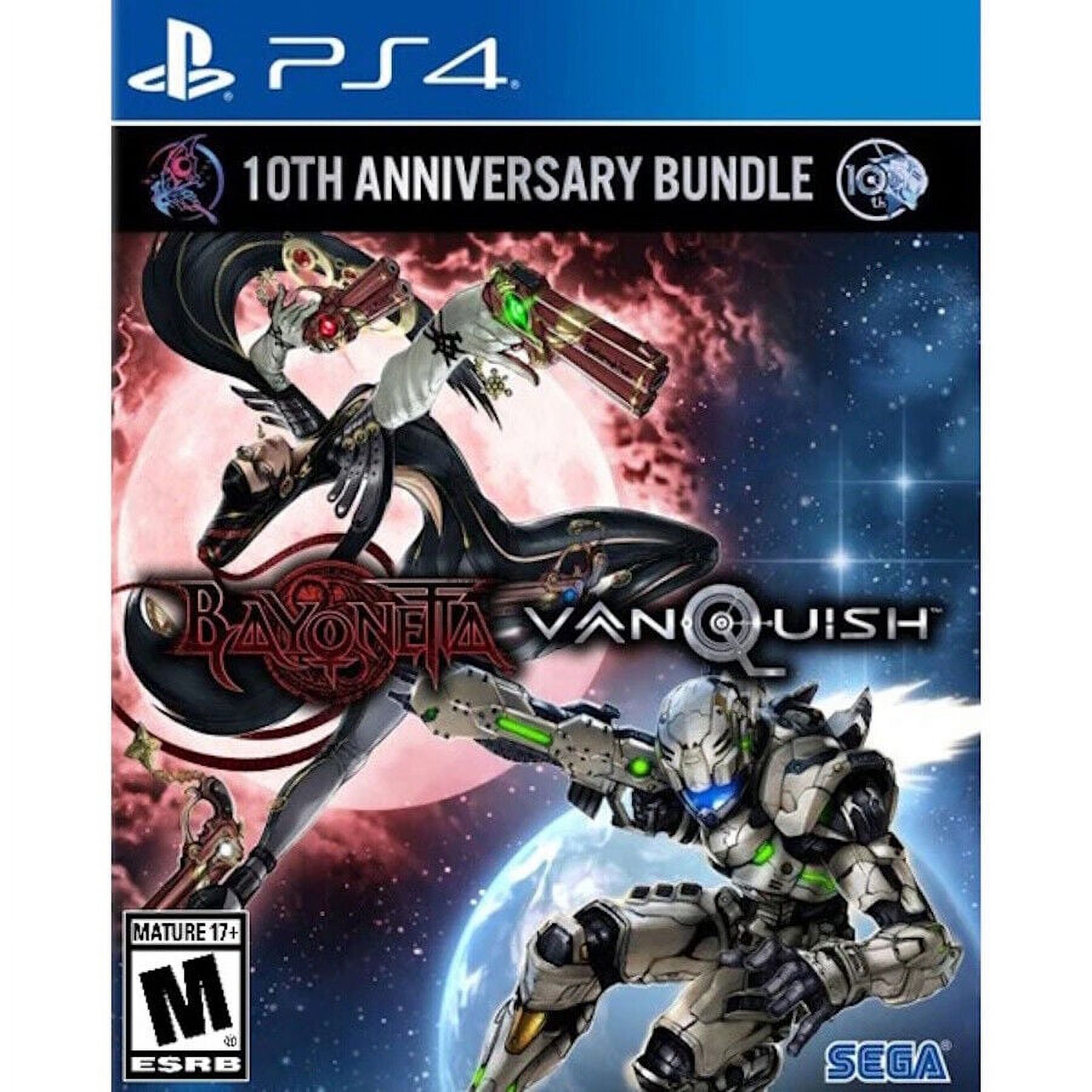 Bayonetta & Vanquish 10th Anniversary Bundle - Playstation 4,Video Game