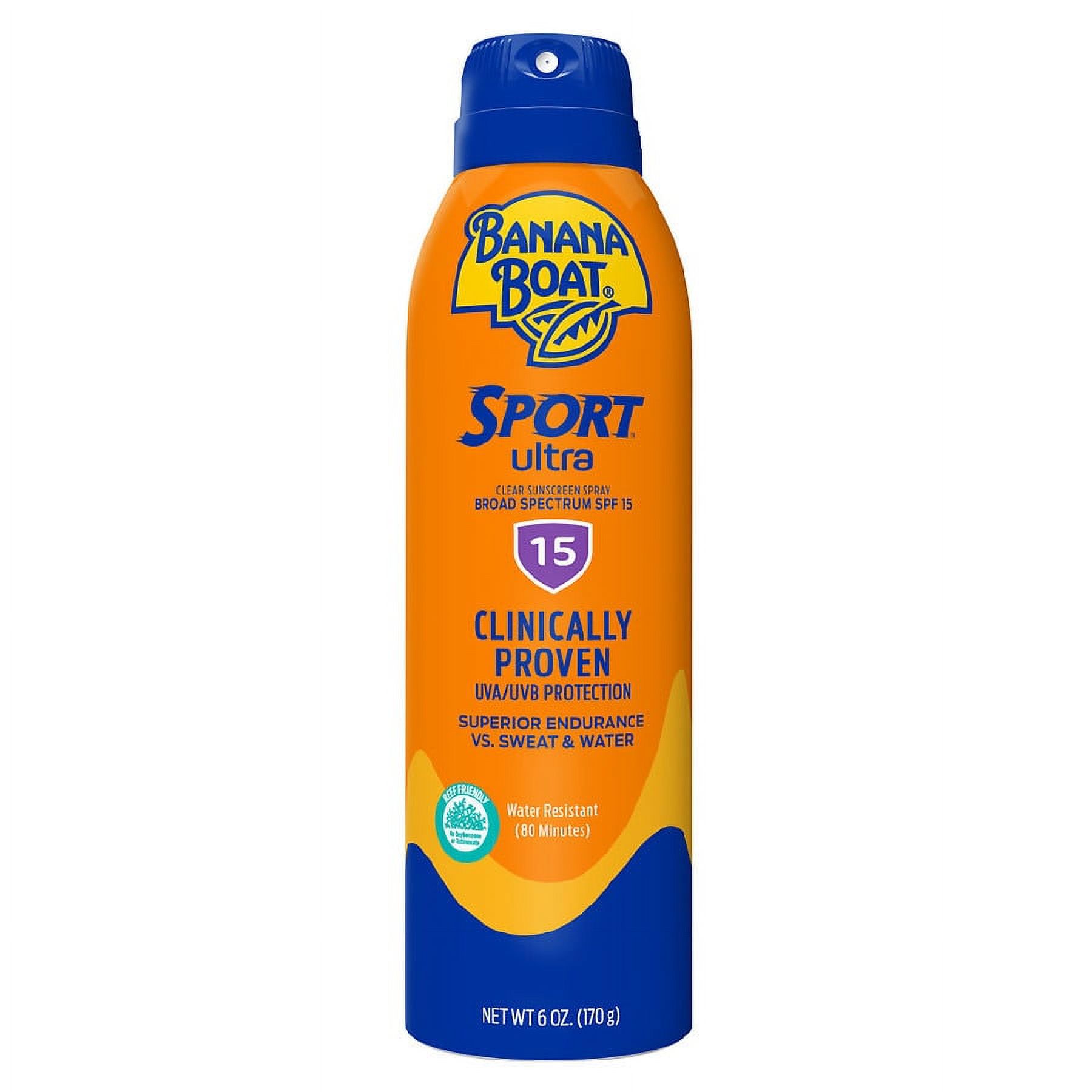 Banana Boat Sport Ultra Clear Sunscreen Spray SPF 15
