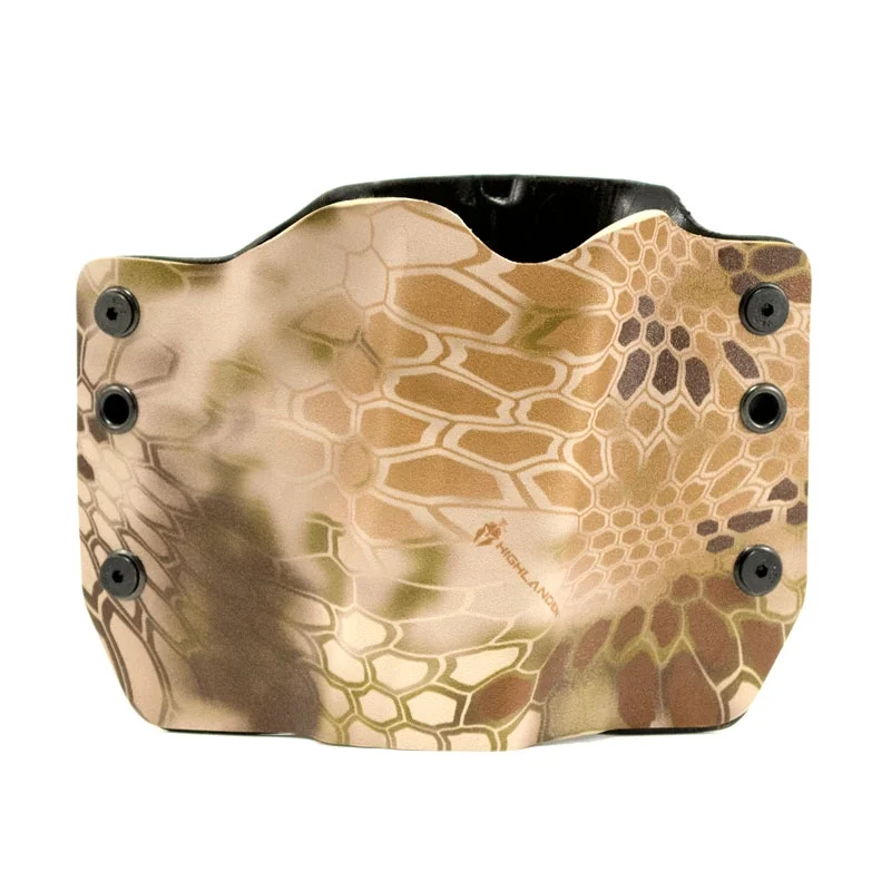 Outlaw Holsters: Kryptek Highlander OWB Kydex Gun Holster for SIG 238 13/16, Right Handed.