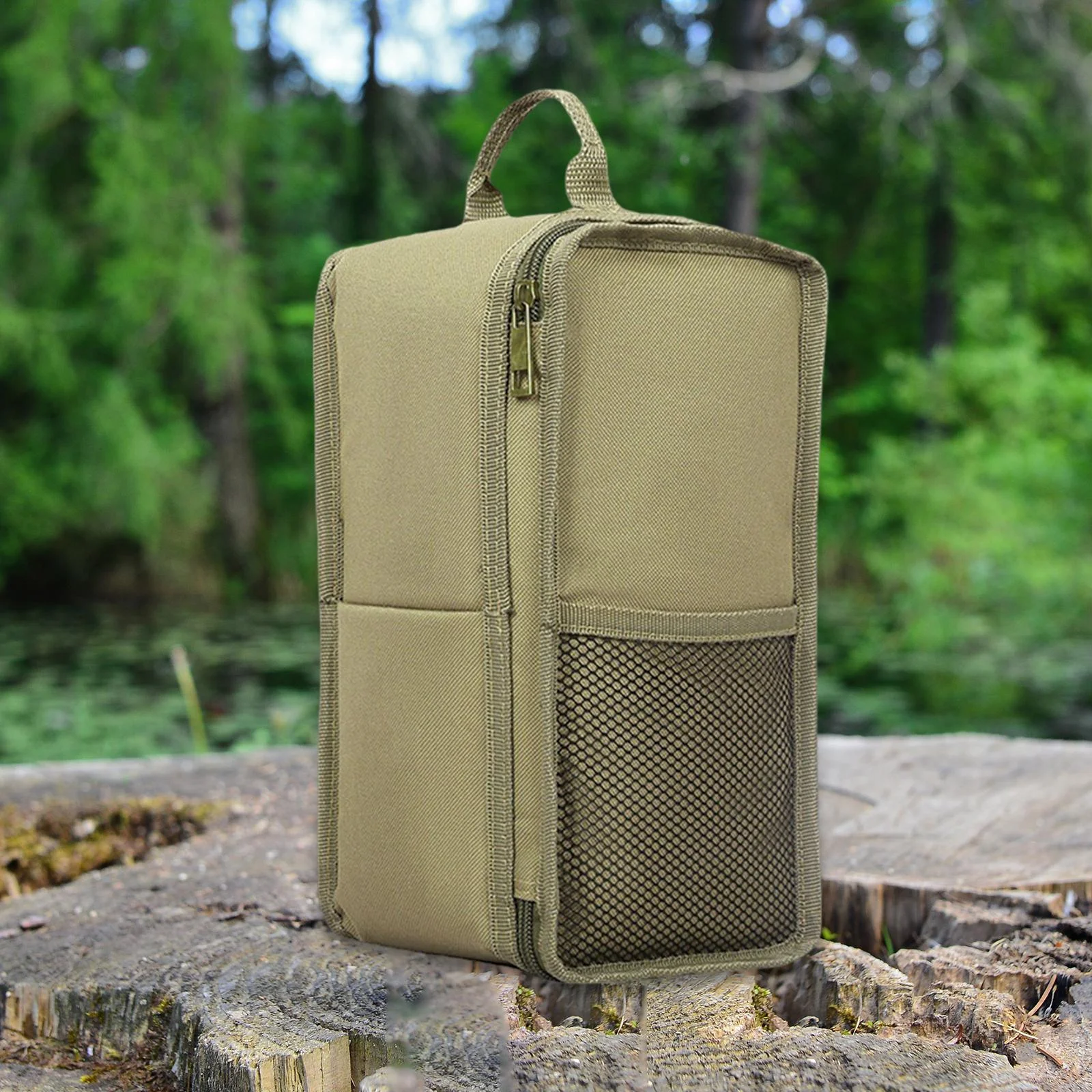 Gas Lantern Carry Bag Camping Light Protector Case Durable Heavy Duty with Handle Waterproof Storage Pouch Protective Cover for Backpacking