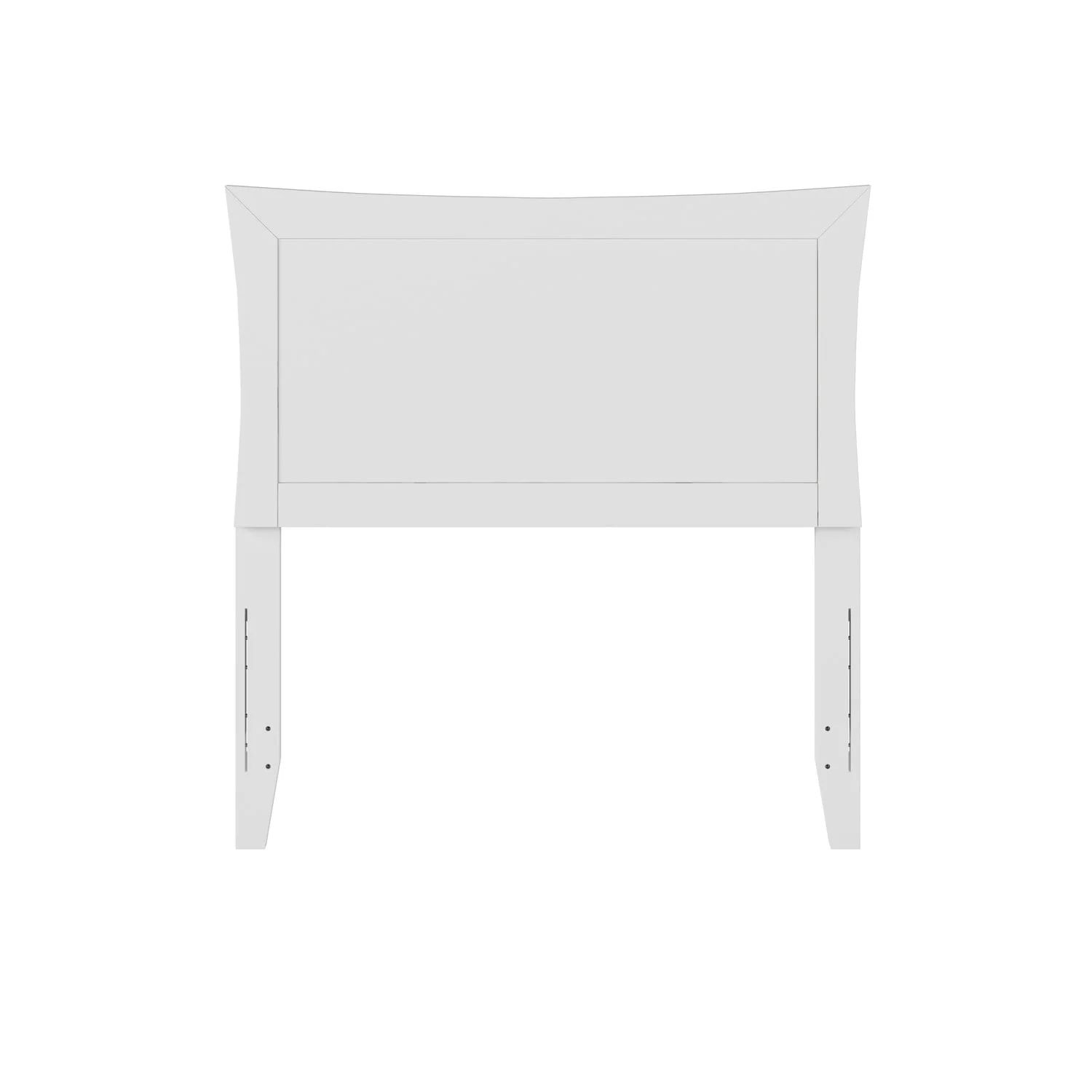 AFI Metro Headboard with USB Charging Station White Twin