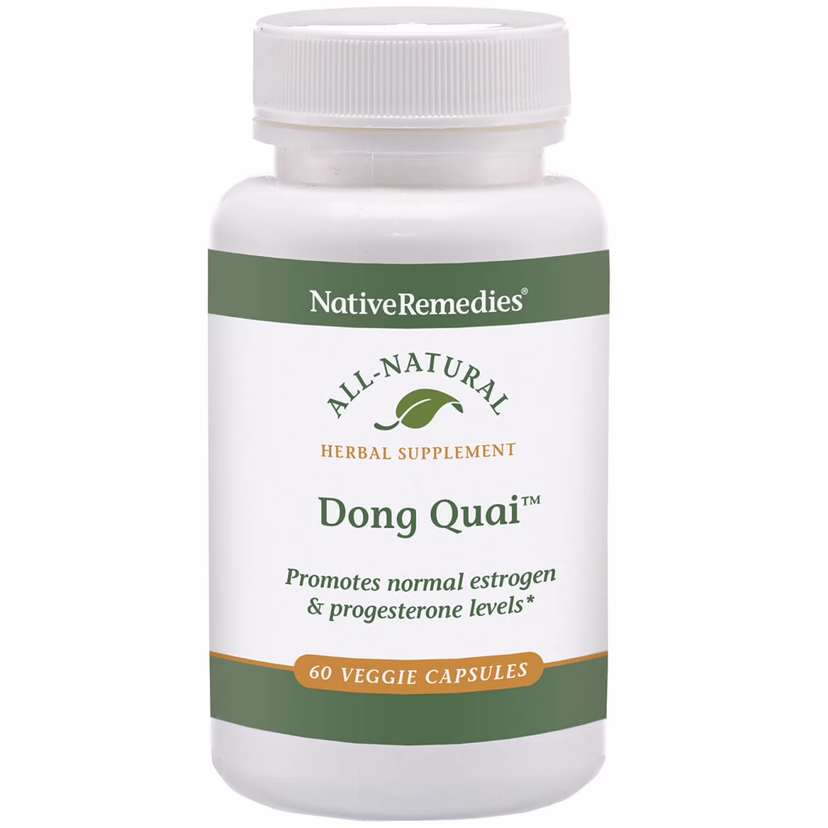 Native Remedies Dong Quai - All Natural Herbal Supplement Supports Female Hormonal Balance and Emotional Health - Promotes Normal Estrogen and Progesterone Levels - 60 Veggie Caps