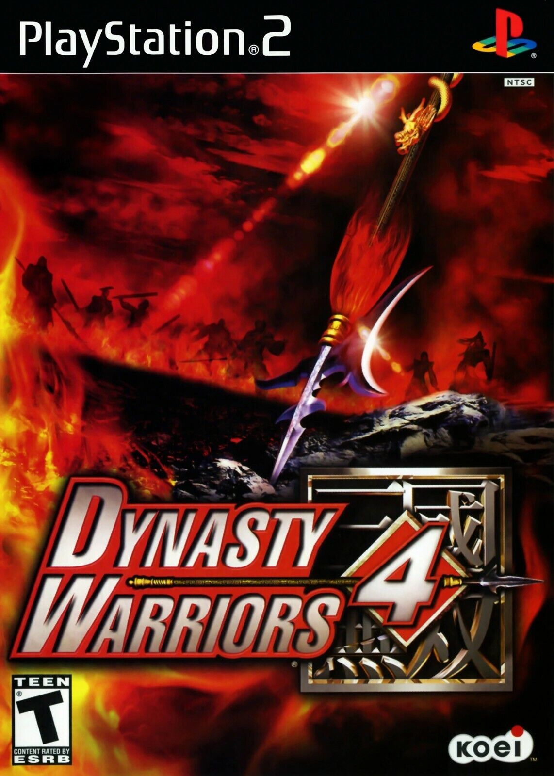 Dynasty Warriors 4 [PlayStation 2 PS2 Koei 3 Kingdoms Guanyu Lei Bei Lu Bu] NEW