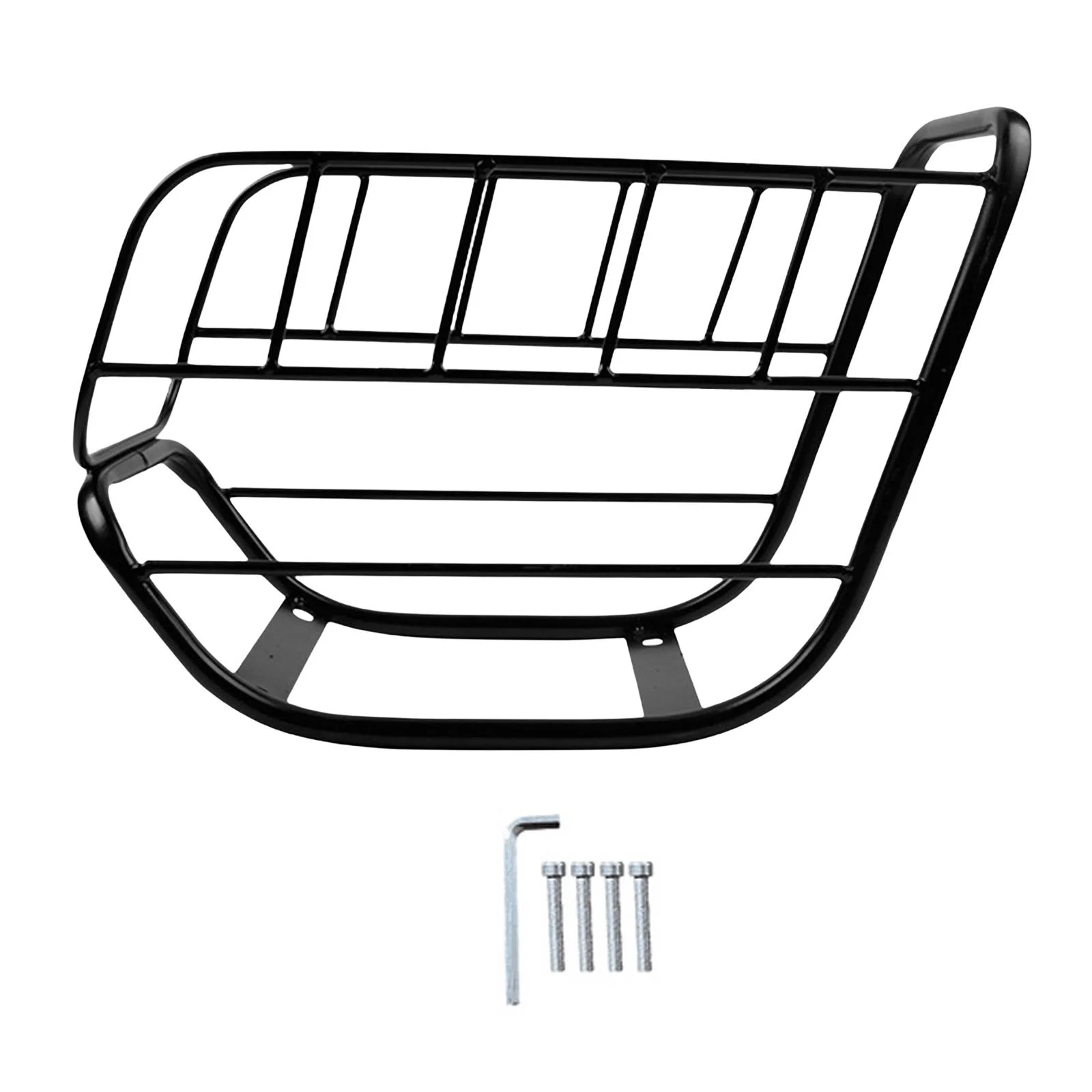 Electric Middle Basket Storage Basket Shopping Organize Basket Metal Bike Basket for U1 Adults Electric Bike Modified