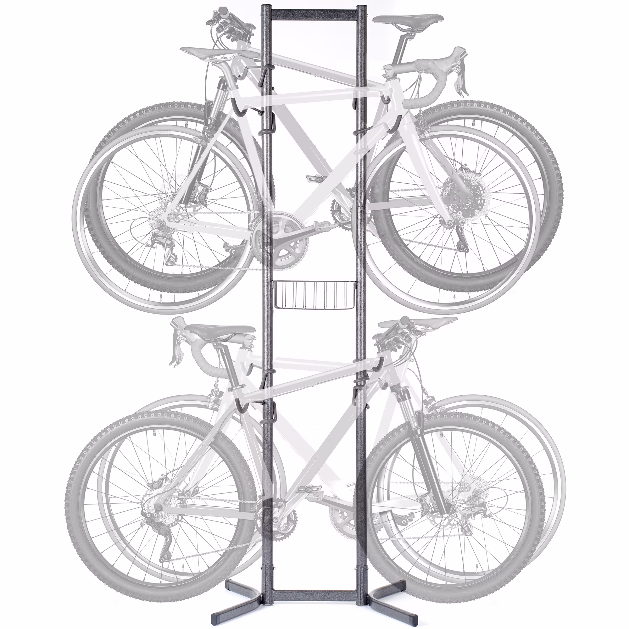 Delta Cycle Four Bike Freestanding Bicycles Stand for Indoor Garage