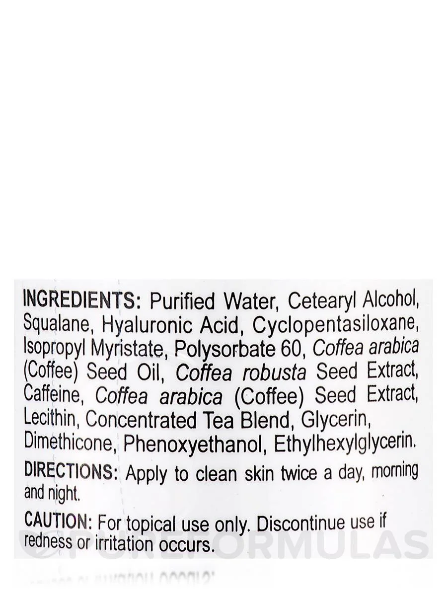 Cosmesis Anti-Aging Rejuvenating Face Cream with Coffee Extracts - 2 oz (60 Gram