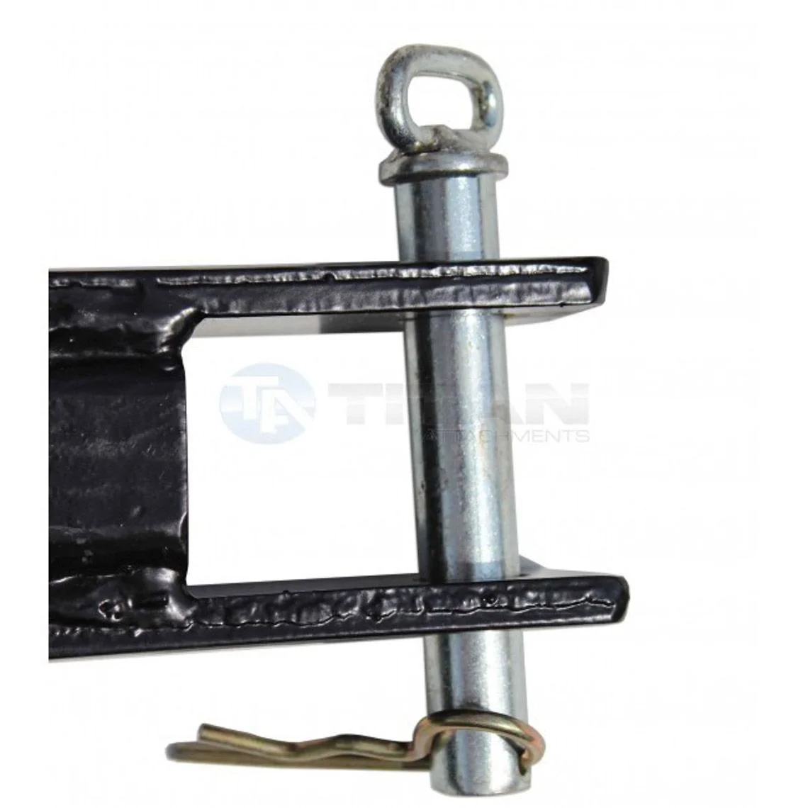 Titan Attachments Trailer Mover 3 Point Hitch Adapter Includes Cat 1 Pins and 2 in Receiver Drawbar Powder Coated Steel Easy to Install