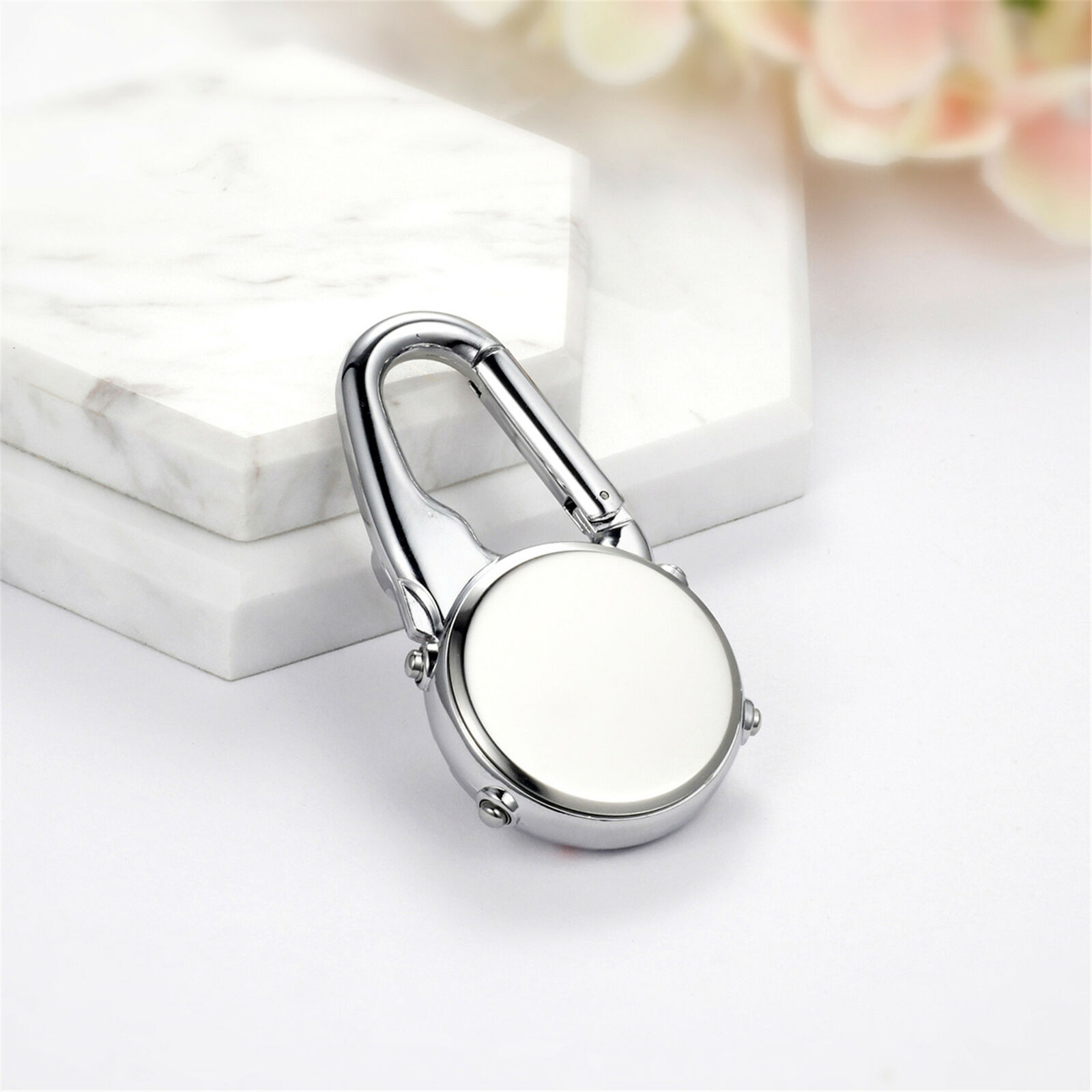 Multifunction Clip-On Carabiner Backpack Digital Watch W/ Light Compass Calendar