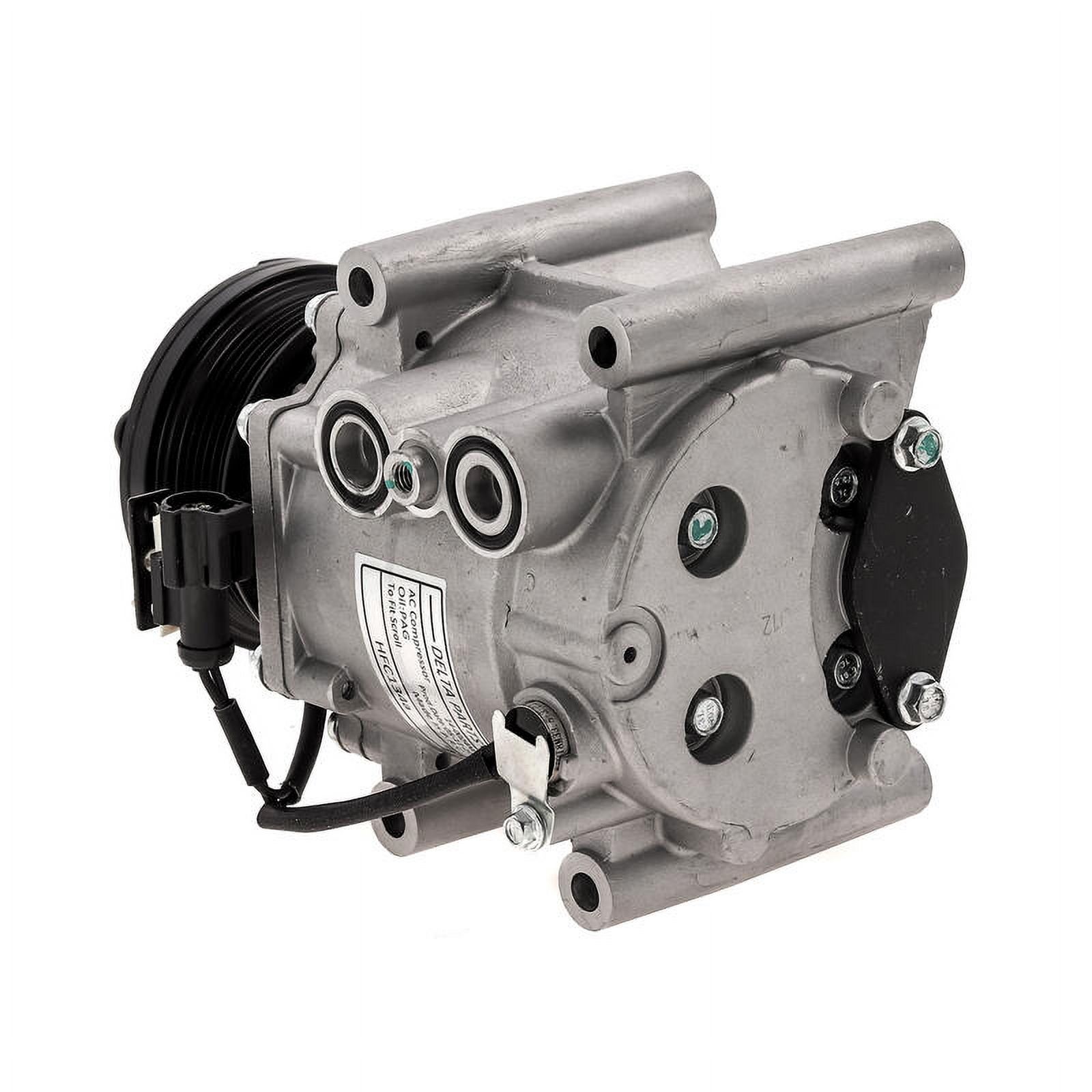 Transtar AC A/C Compressor New Aftermarket SCROLL with 6 Poly Clutch