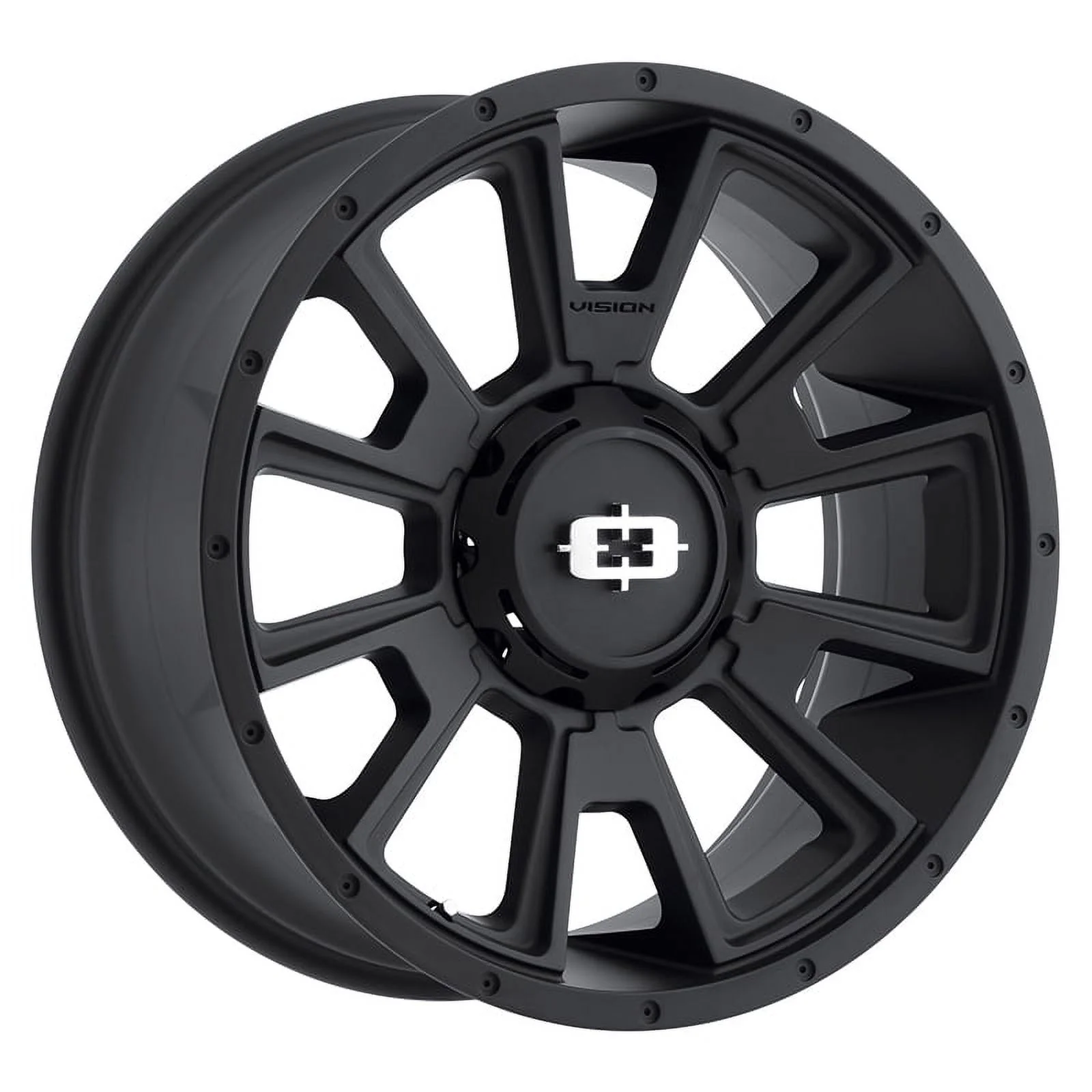 Vision Off-Road Rebel 20x12 8x180 -51et Satin Black Wheel