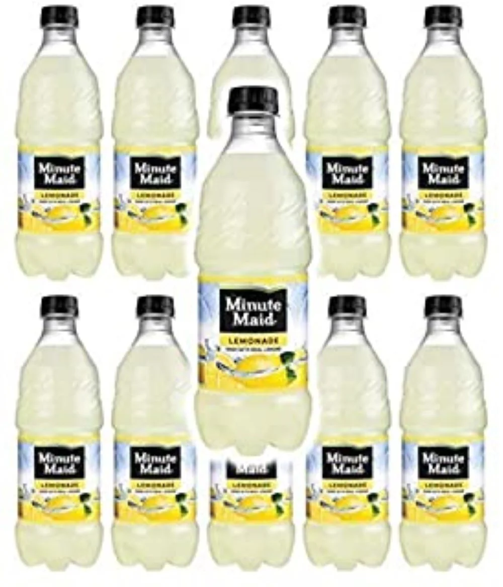 Minute Maid Lemonade Juice Drink 20oz Bottles, 24 Units