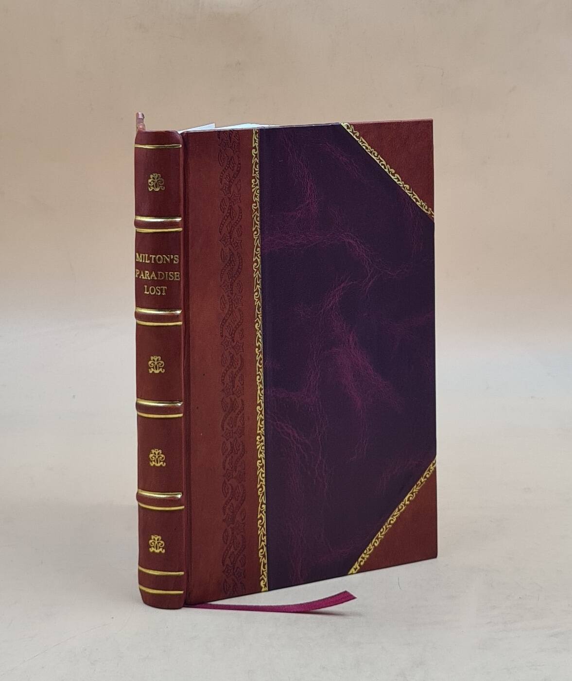 Milton's Paradise lost 1879 [Leather Bound]