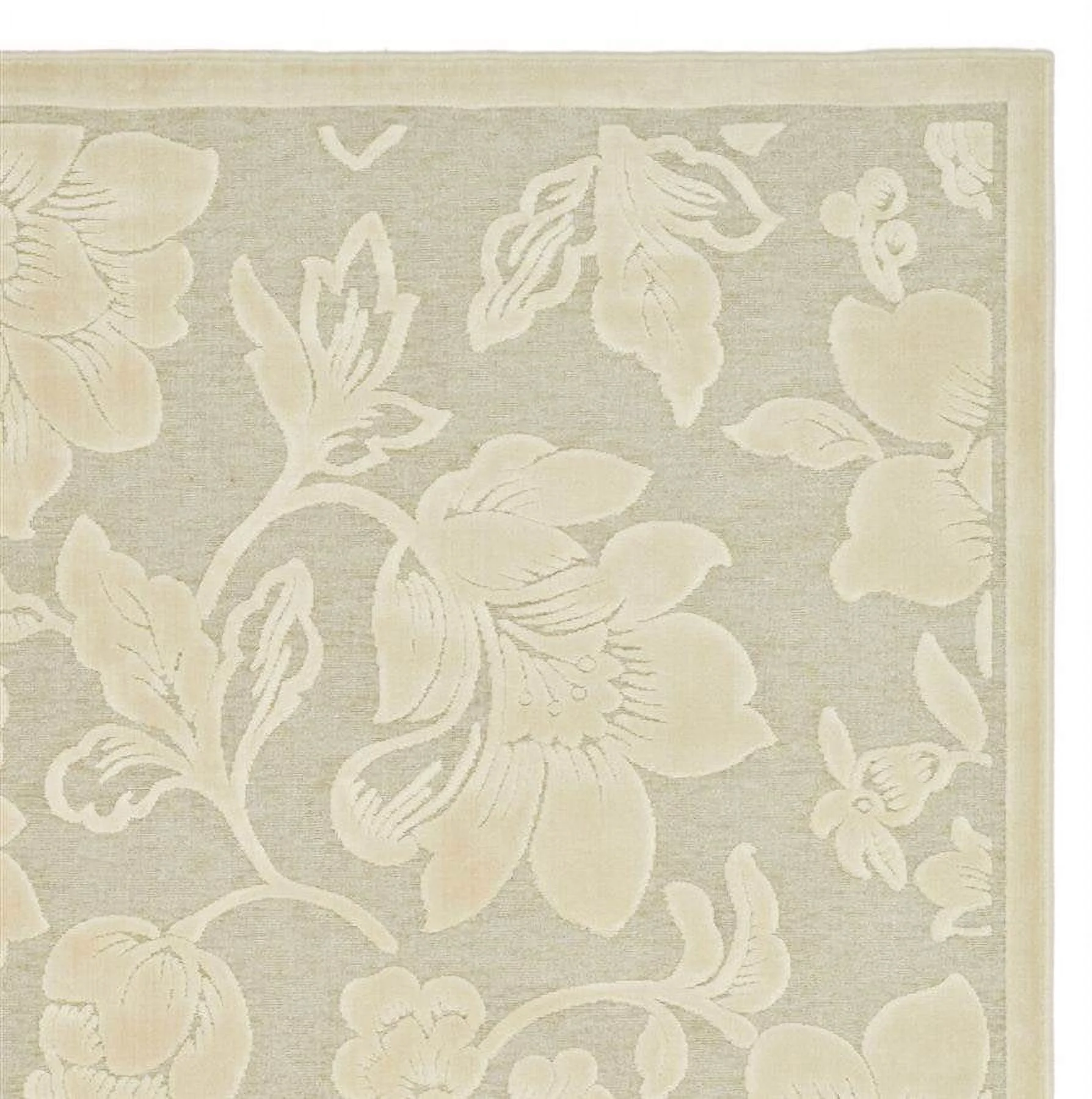SAFAVIEH Paradise Mackenzie Distressed Floral Area Rug, Cream, 5'3