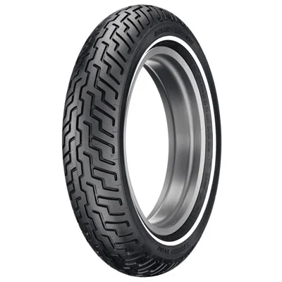 Dunlop Harley-Davidson D402 Front Motorcycle Tire MH90-21 (54H) Slim White Wall for Harley-Davidson Sportster 1200 Seventy-Two XL1200V 2012-2016