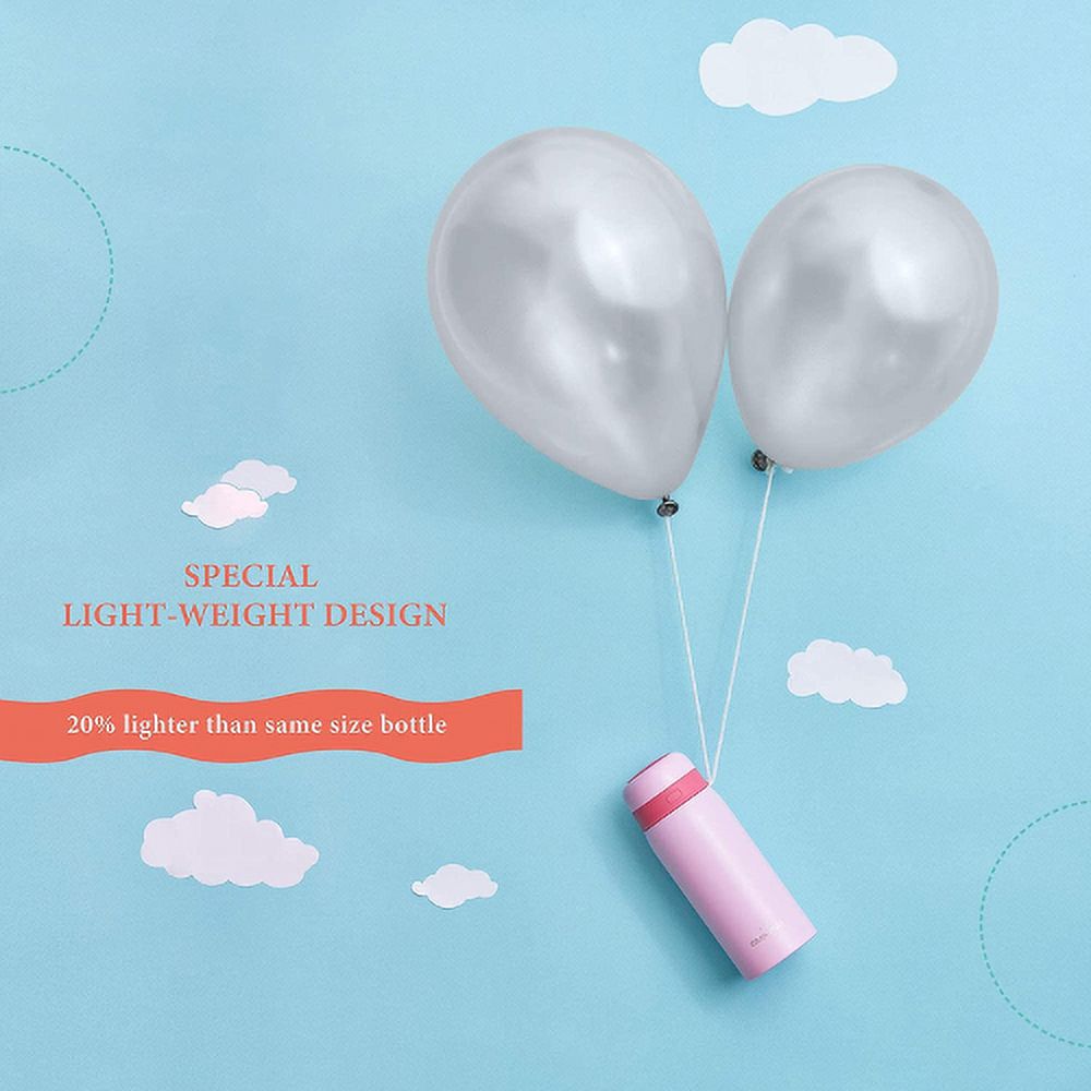 GrandTies Kids Insulated Water Bottle - Pink