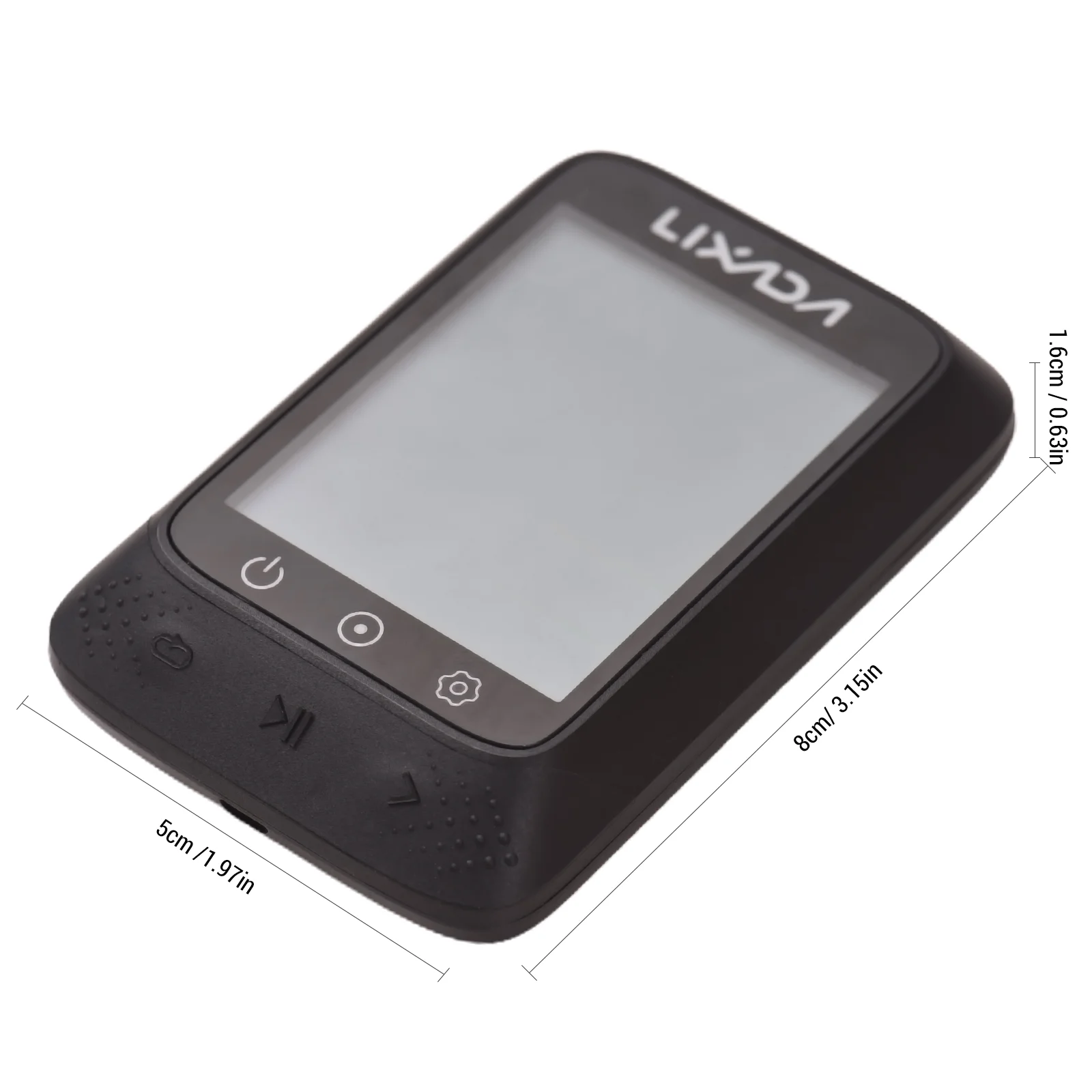 Lixada Bike Computer,Wireless Waterproof Ant+ Compatible App Computer Bike Computer Wireless 2.3in Altitude Heart AltitudeCompatible Ant+ And Bt Waterproof Ant+ And