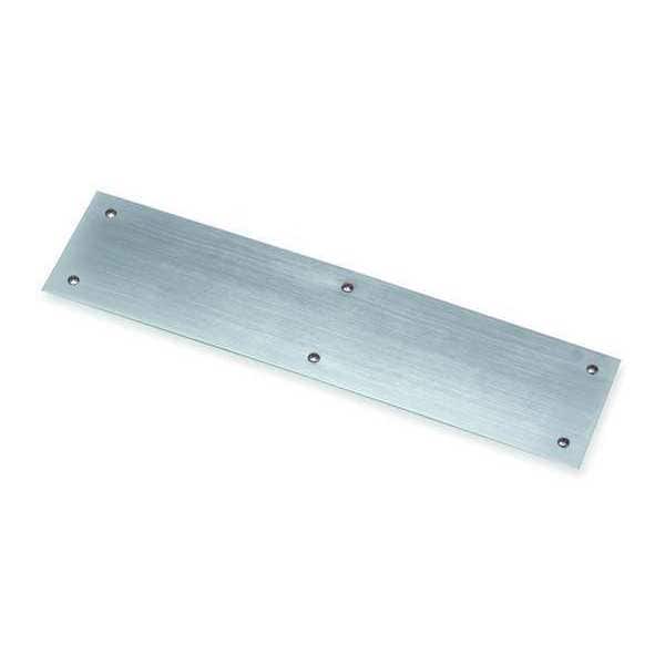 1pack Rockwood 73G.28 Door Push Plate, Aluminum, 20