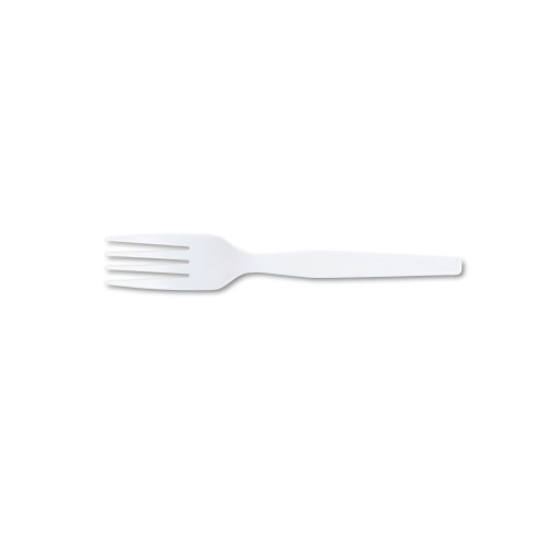 Dixie Plastic Cutlery, Heavy Mediumweight Fork, 1,000 Carton, Each