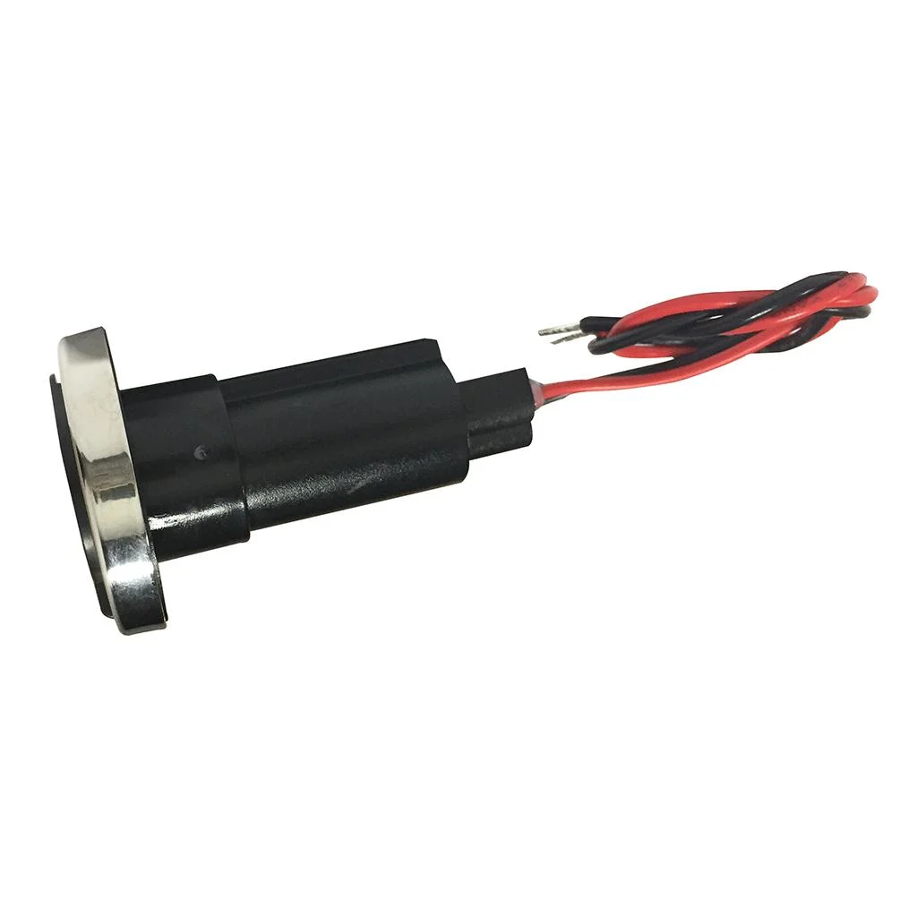 Marine Boat 2 Pin Stern Light Pole Base Replacement Waterproof Cover Stern Light Base