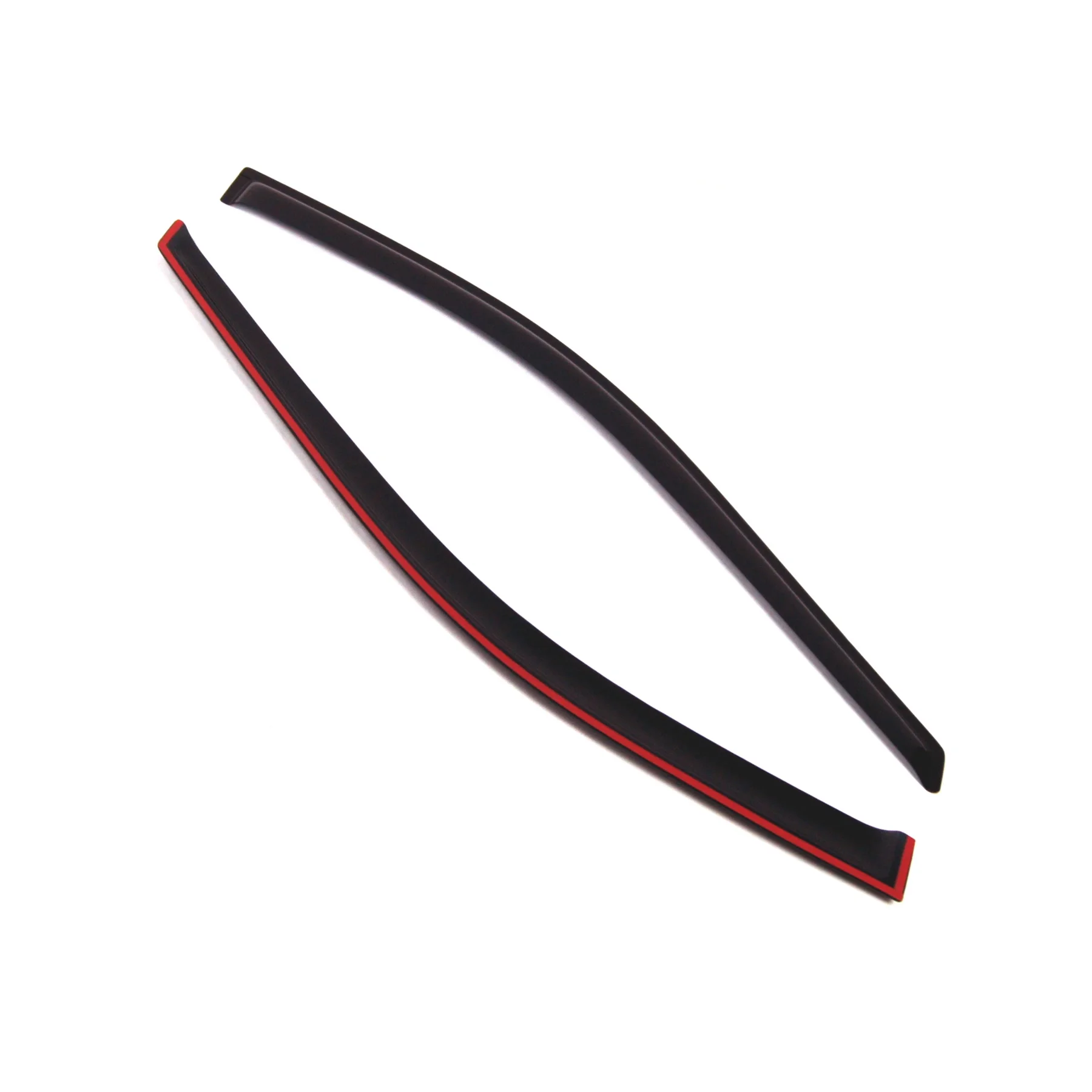 TuningPros Outside Mount Window Visor Deflector Smoke Tinted 2 Pcs Set For 1996-2007 Dodge Grand Caravan