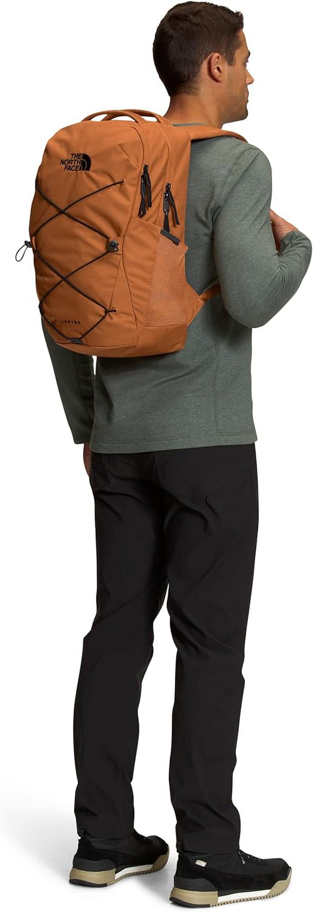 THE NORTH FACE Jester Everyday Laptop Backpack, Leather Brown/Tnf Black, One Size One Size Leather Brown/Tnf Black