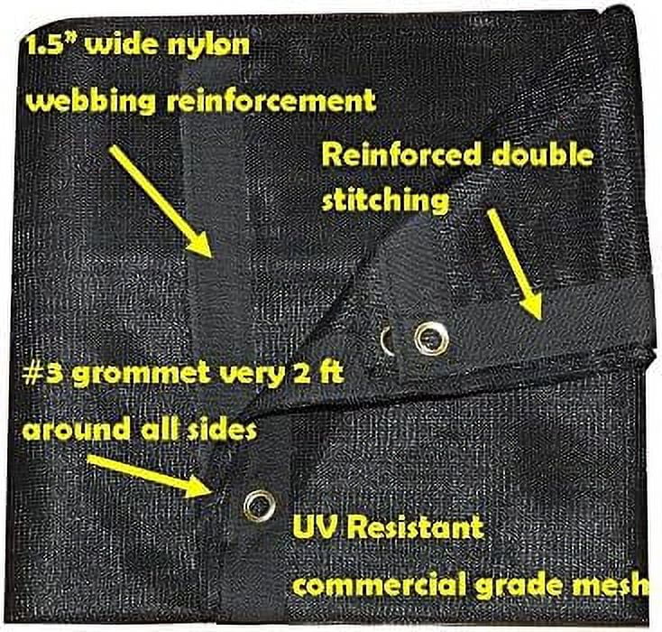 MP Heavy Duty Shade Net Tarp, 6 X 10-Feet